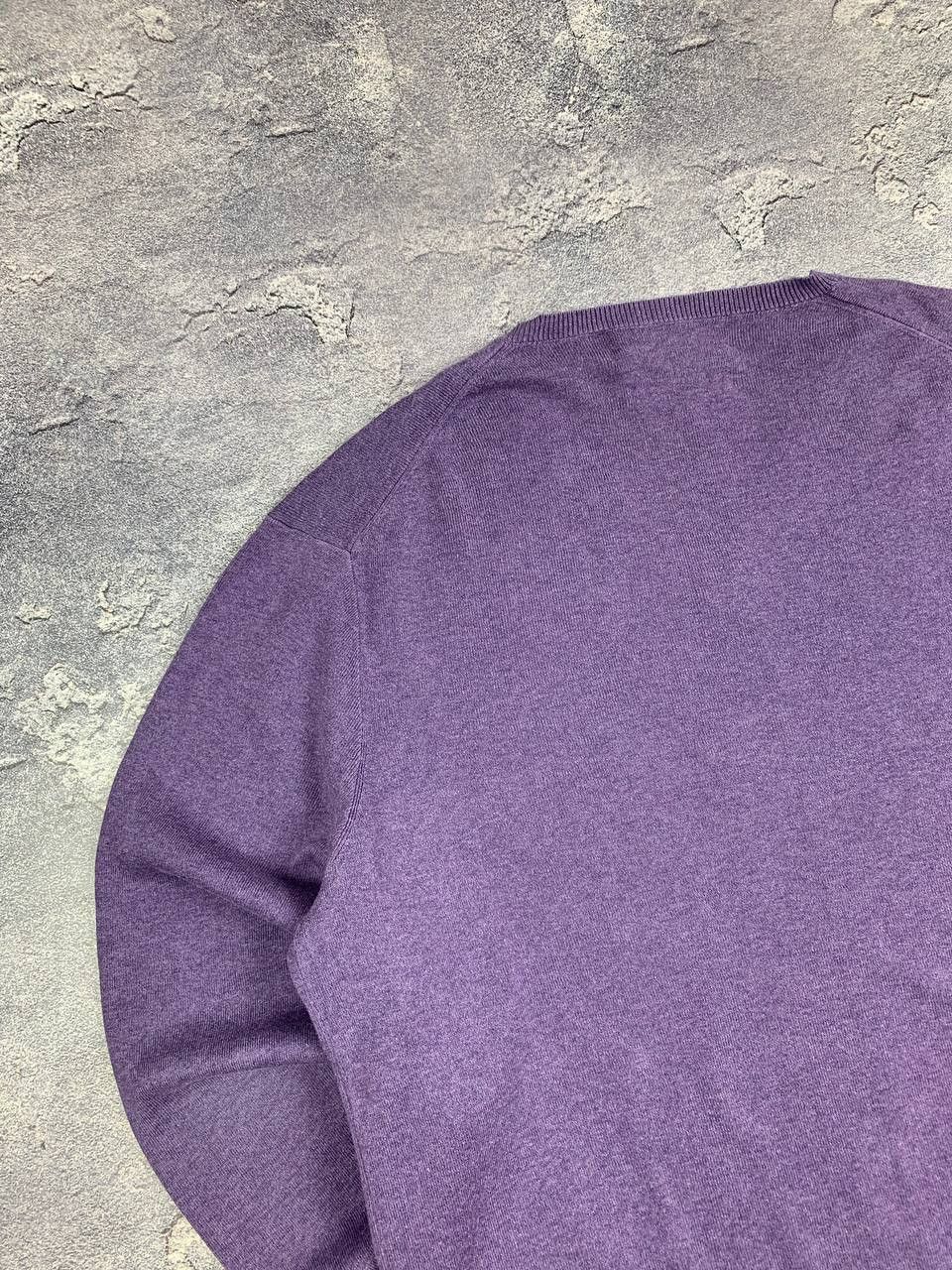 Polo Ralph Lauren Polo Ralph Lauren Men’s V-Neck Sweater Purple Pima Cotton Size US M / EU 48-50 / 2 - 12 Thumbnail