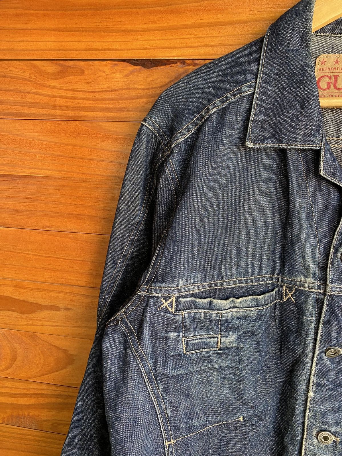 Guess Vintage GUESS Denim Jacket Made in USA Blue Jean Jacket Size US M / EU 48-50 / 2 - 12 Thumbnail
