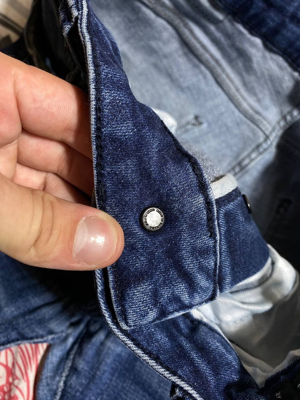 Dsquared2 × Japanese Brand Crazy Crash Dirty Baggy Faded Jean Japan Avant Garde Style Size US 32 / EU 48 - 8 Thumbnail