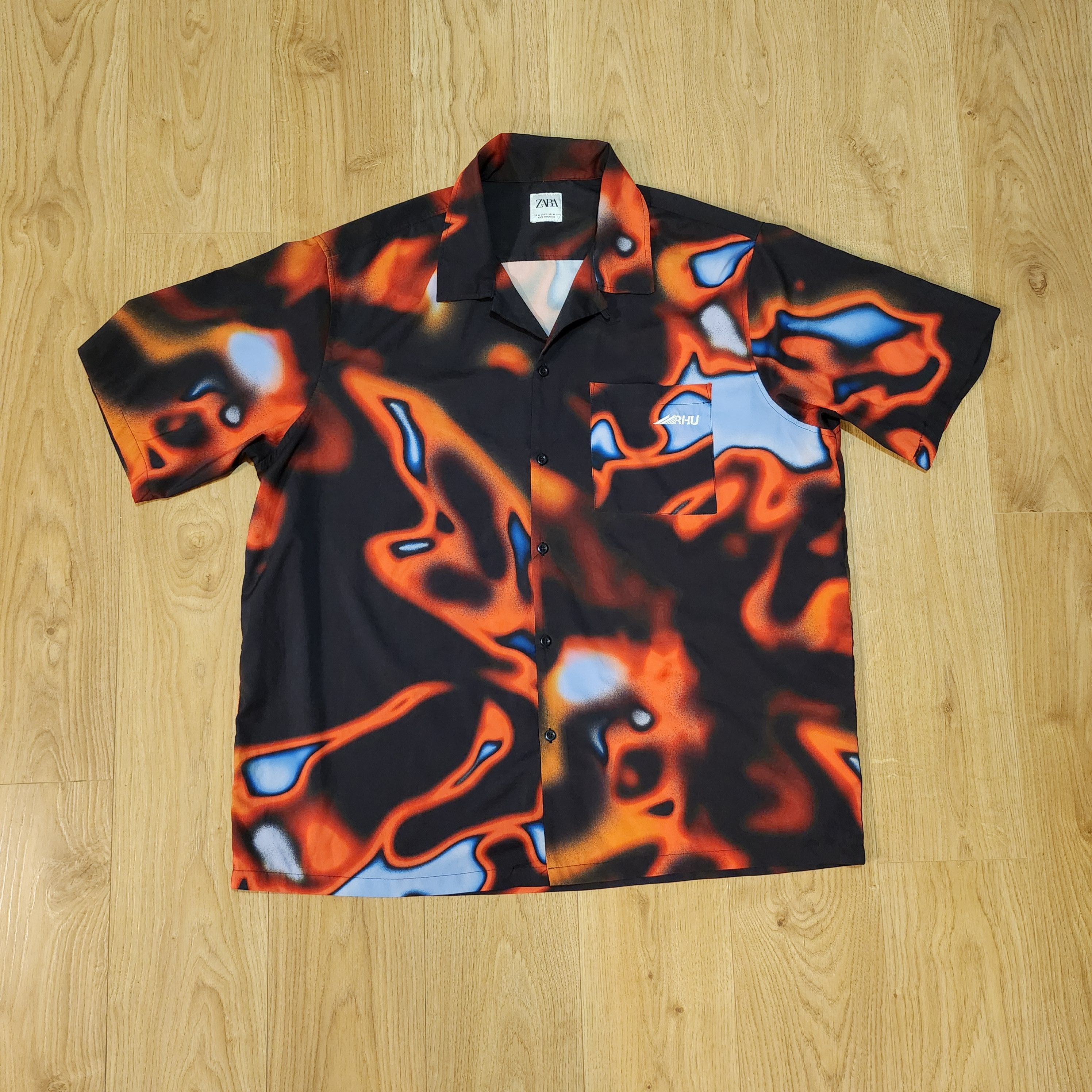 Zara x Rhude Abstract Tshirt