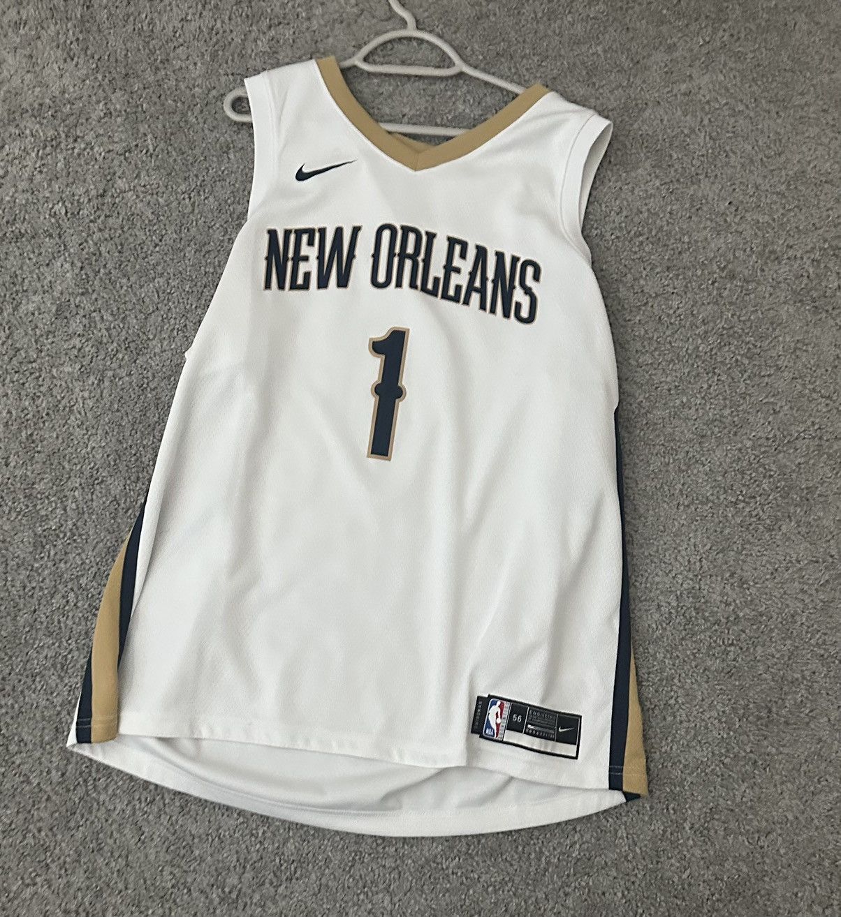 NBA × Nike Zion Jersey Size US XL / EU 56 / 4 - 1 Thumbnail