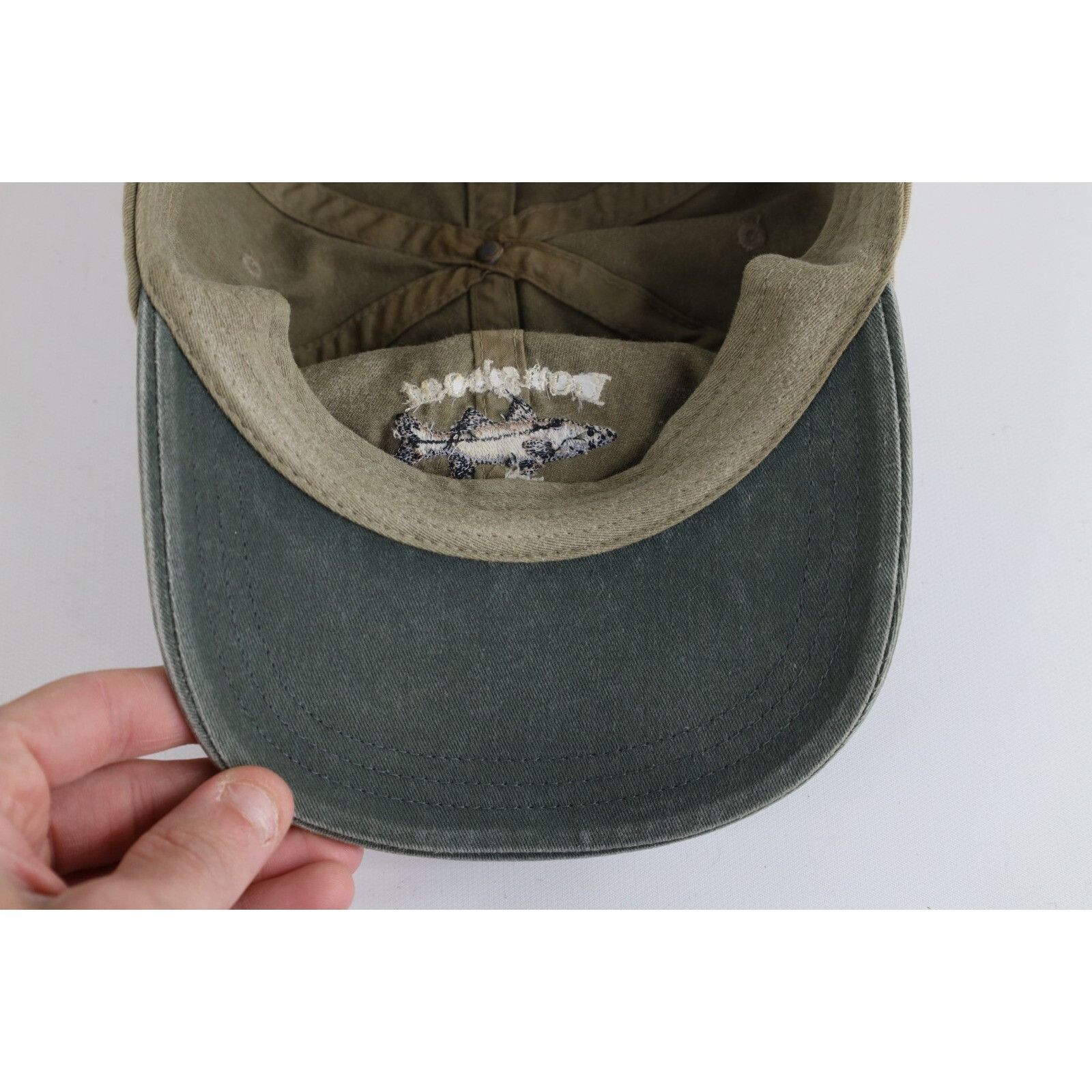 Vintage Vintage 90s Streetwear Faded Longboat Key Fishing Hat Size ONE SIZE - 12 Thumbnail