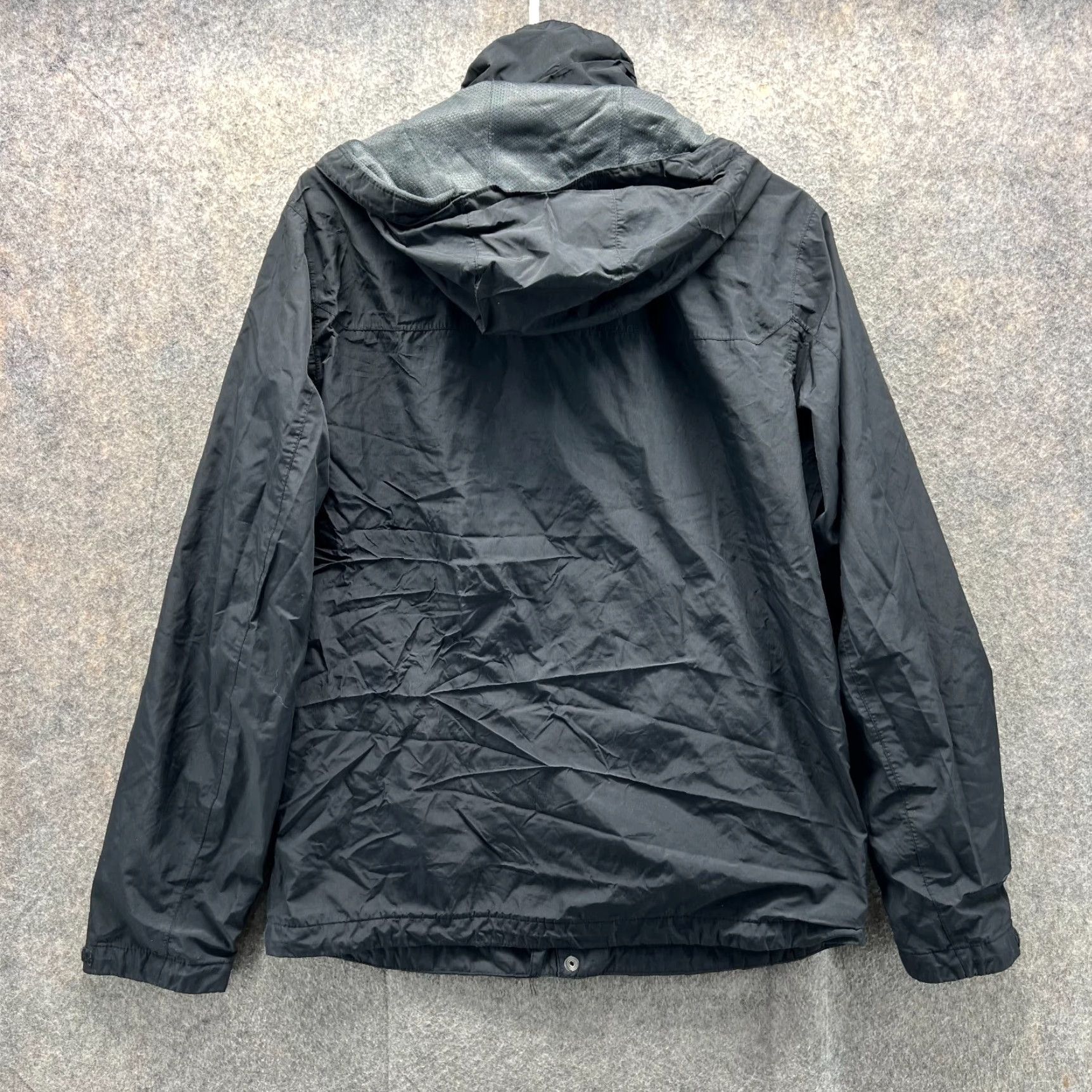 Eddie Bauer VINTAGE Eddie Bauer Jacket Mens Small Black Windbreaker Hooded WeatherEdge Rain Vintage Size US S / EU 44-46 / 1 - 2 Thumbnail