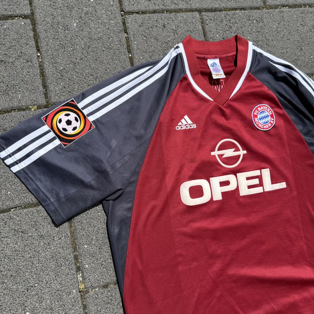 Adidas × Vintage Vintage Jersey Bayern Münich 2001/2002 #19 Jancker RARE VNTG Size US XXL / EU 58 / 5 - 3 Thumbnail