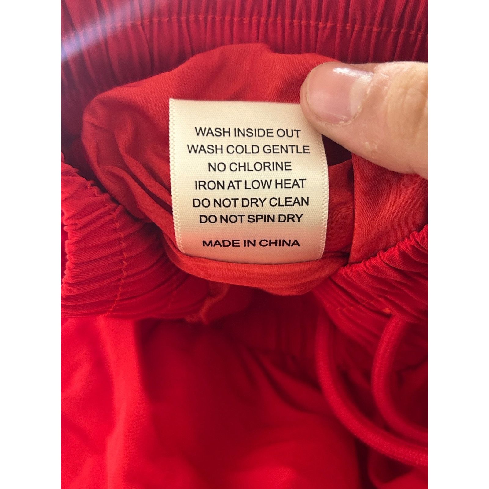 Vale VALE FOREVER RED VALEWERKZ SWISH NYLON PANT SIZE MEDIUM NEW Size US 28 / EU 44 - 5 Thumbnail