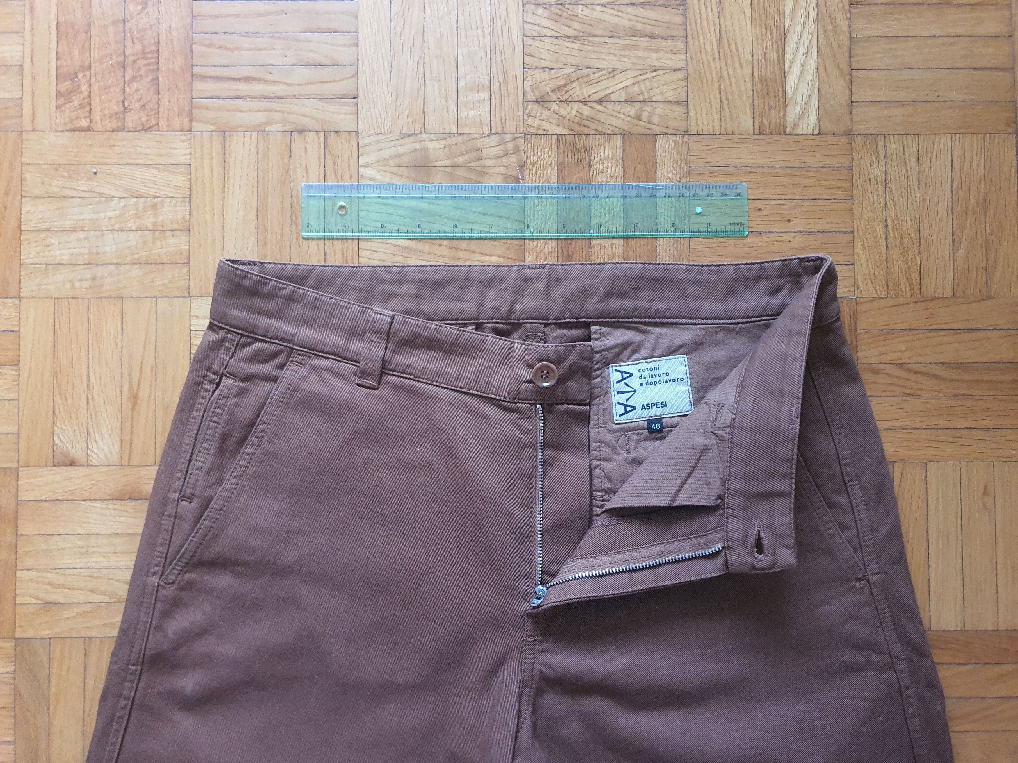 Aspesi Casual Pants Trousers Chinos - Work & Afterwork - Cotton Size US 32 / EU 48 - 4 Thumbnail