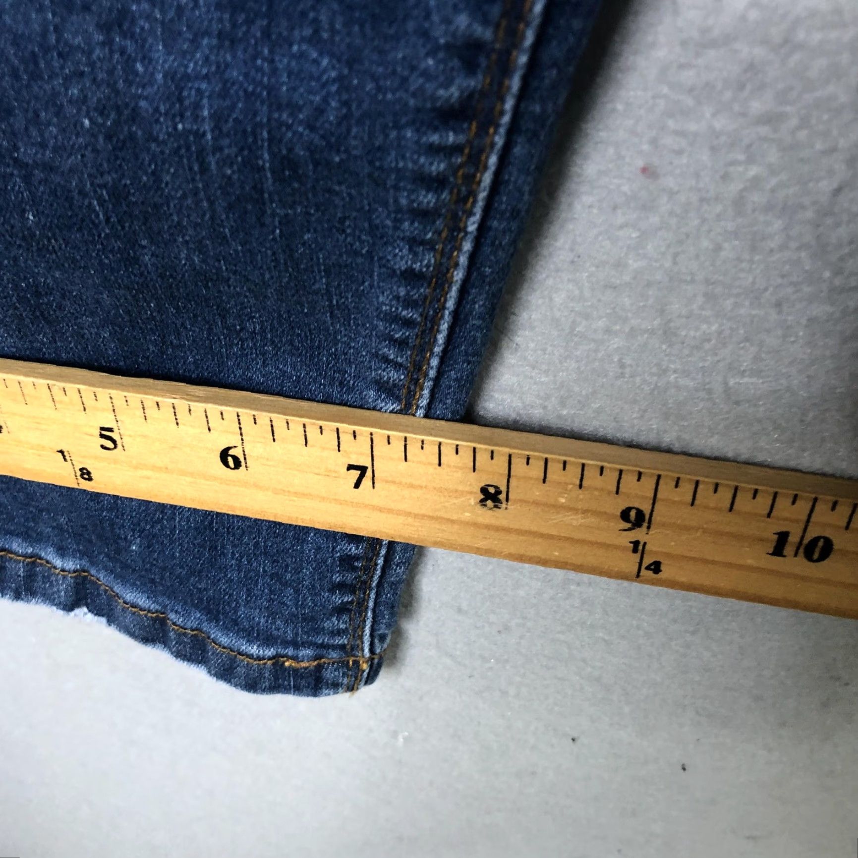 Vintage Lucky & Blessed Jeans Womens Plus 22 Blue Boyfriend High Rise Stretch Denim Size 40" / US 18 - 7 Thumbnail