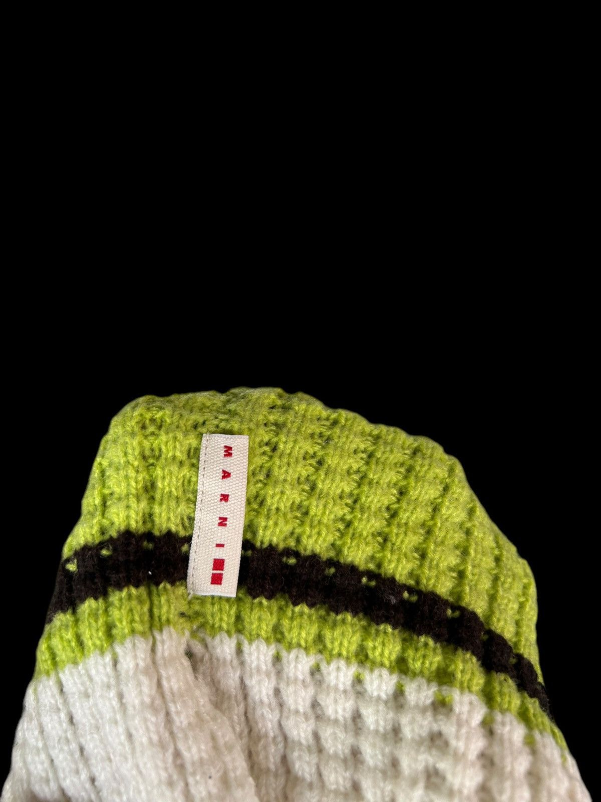 Marni Marni x Japanese Brand Uniqlo Knitt Balaclava Beanie Rare🎌☠️ Size ONE SIZE - 6 Thumbnail