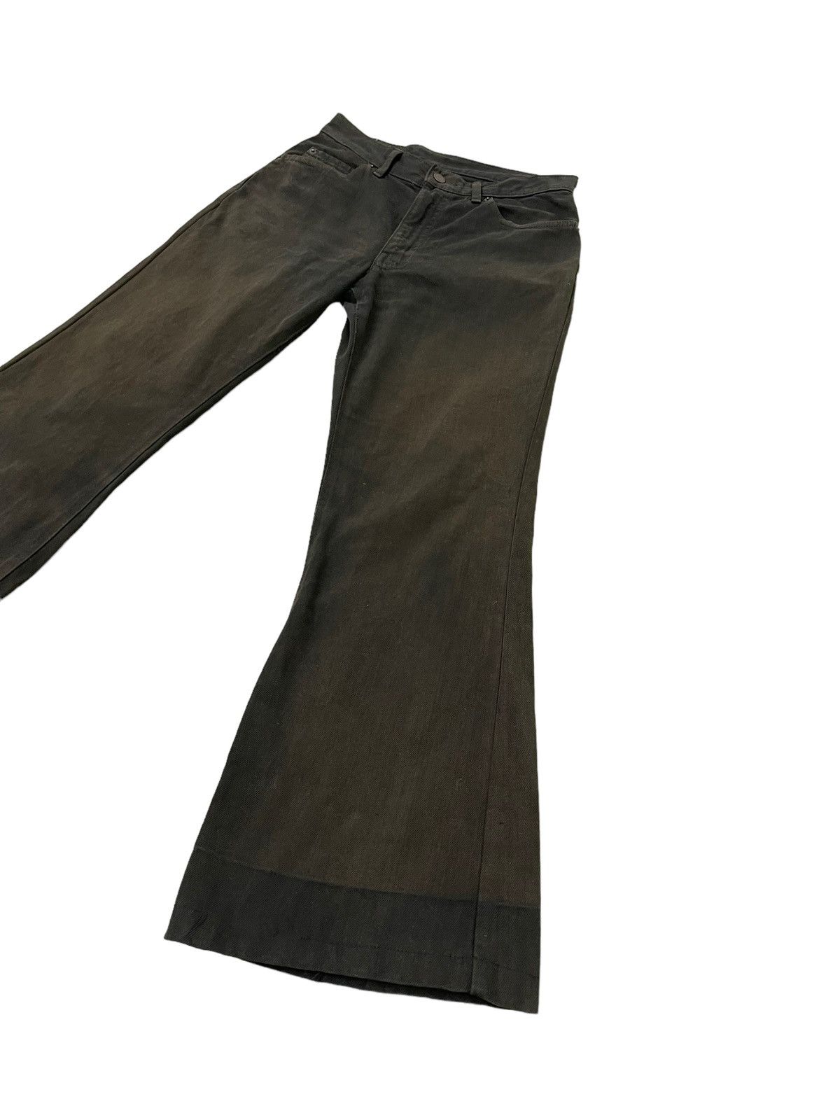 Japanese Brand Flare Jeans GL Heart Japan Faded Boot Cut 7🟦7 Size US 30 / EU 46 - 3 Thumbnail