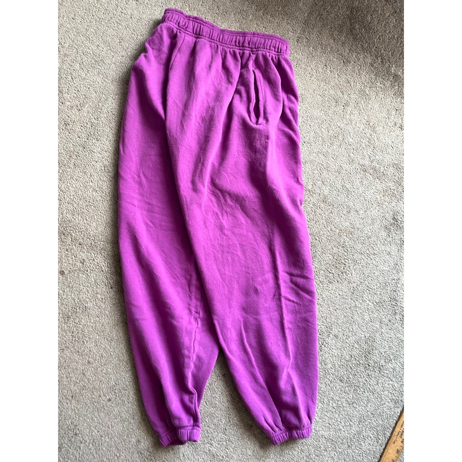 Victoria's Secret Victoria's Secret PINK Sweatpants Women XS Purple Logo Jogger Casual Activewear Size 26" / US 2 / IT 38 - 3 Thumbnail