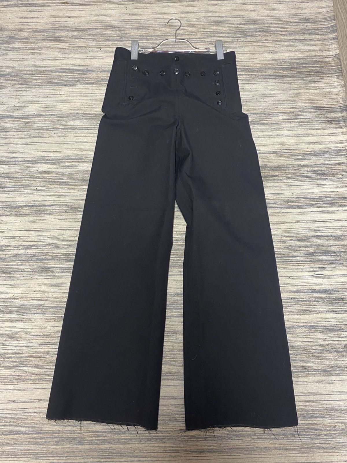 Other AUTHENTIC 1960s Navy Surplus Wide Leg Trousers Size US 31 - 1 Thumbnail