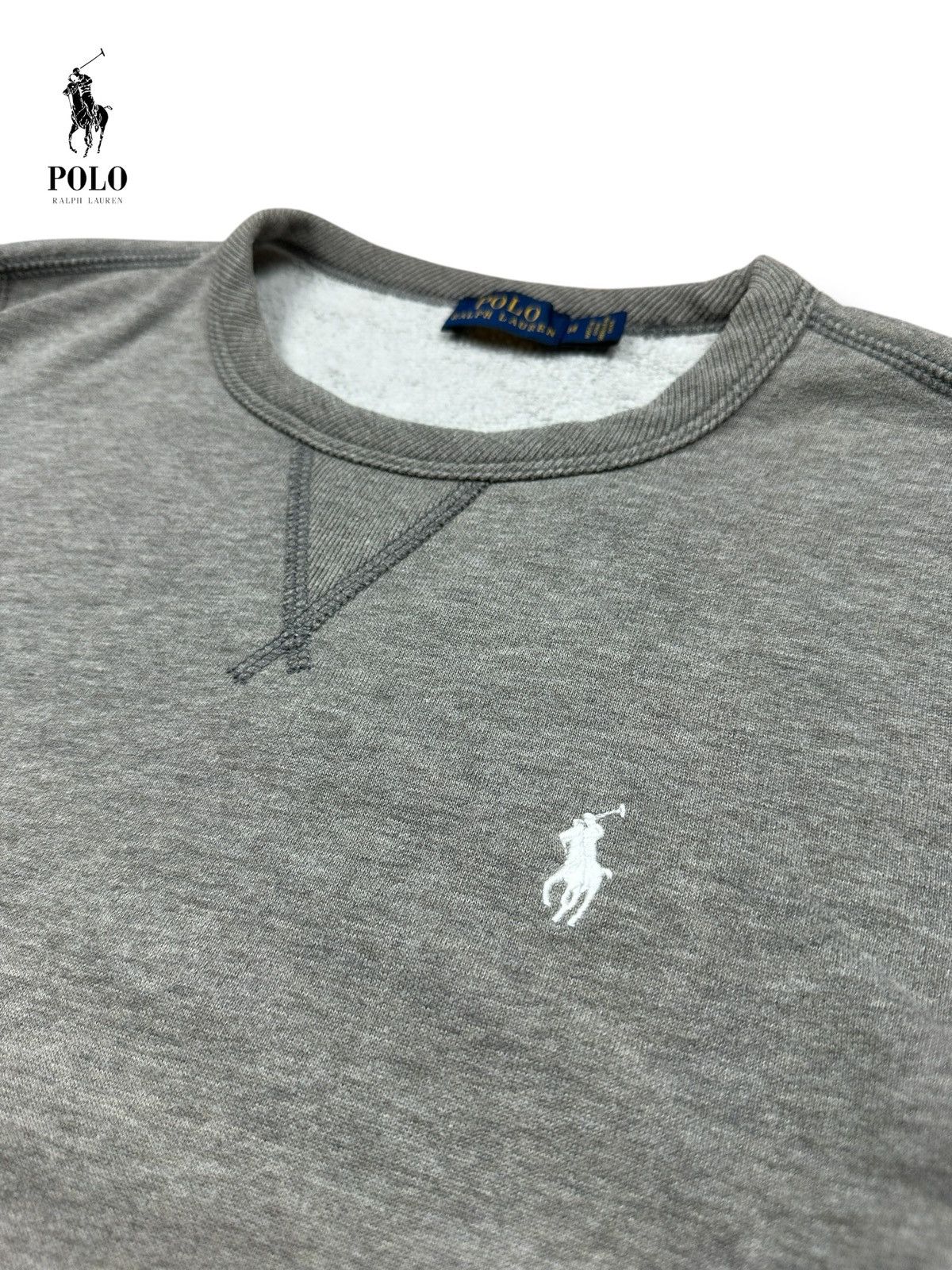 Ralph Lauren Ralph Lauren Sweater Gray Size M Size M / US 6-8 / IT 42-44 - 2 Thumbnail