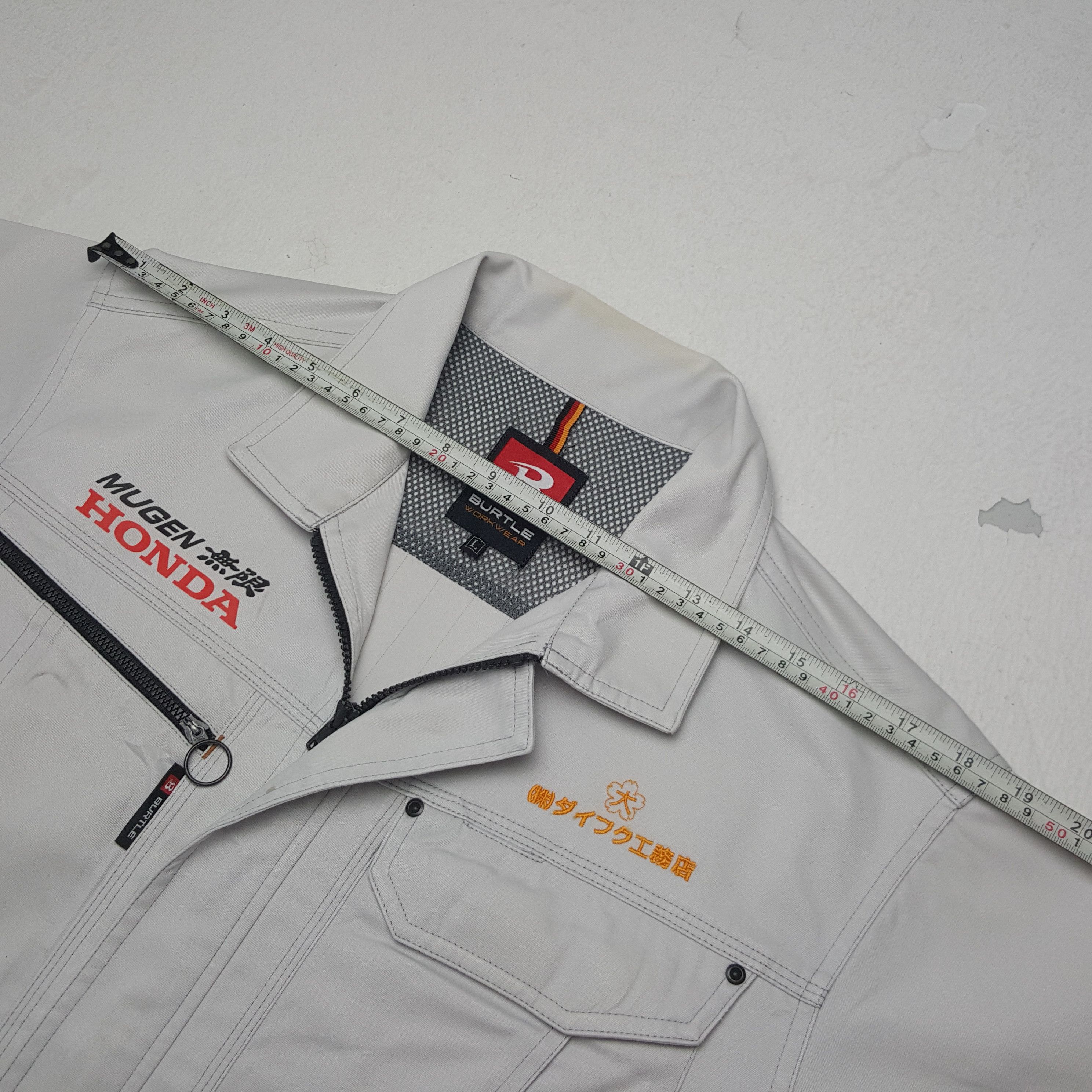 Honda × Japanese Brand × Vintage Vintage Mugen Honda Japanese Racing Team Custom Art Jacket Size US M / EU 48-50 / 2 - 6 Thumbnail