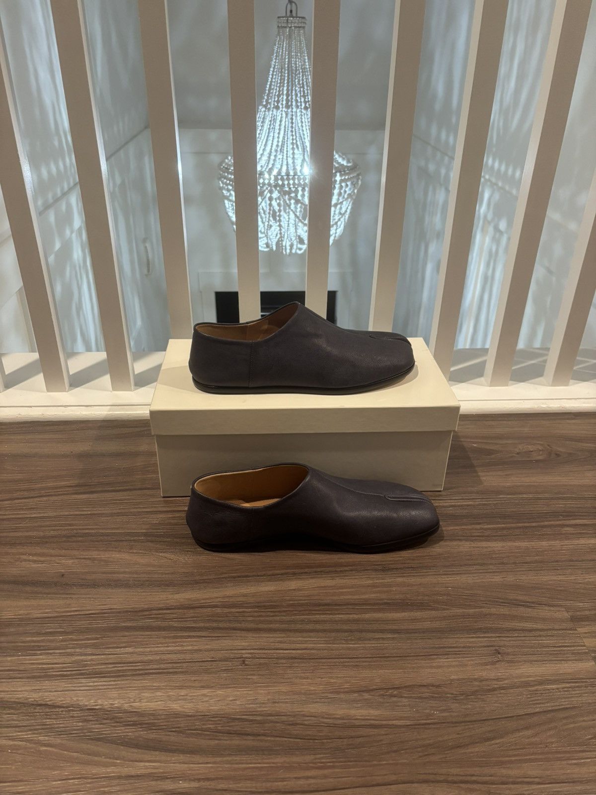 Maison Margiela FREE SHIPPING RARE Maison Margiela Leather Babouche Flats Size US 10 / EU 43 - 1 Thumbnail
