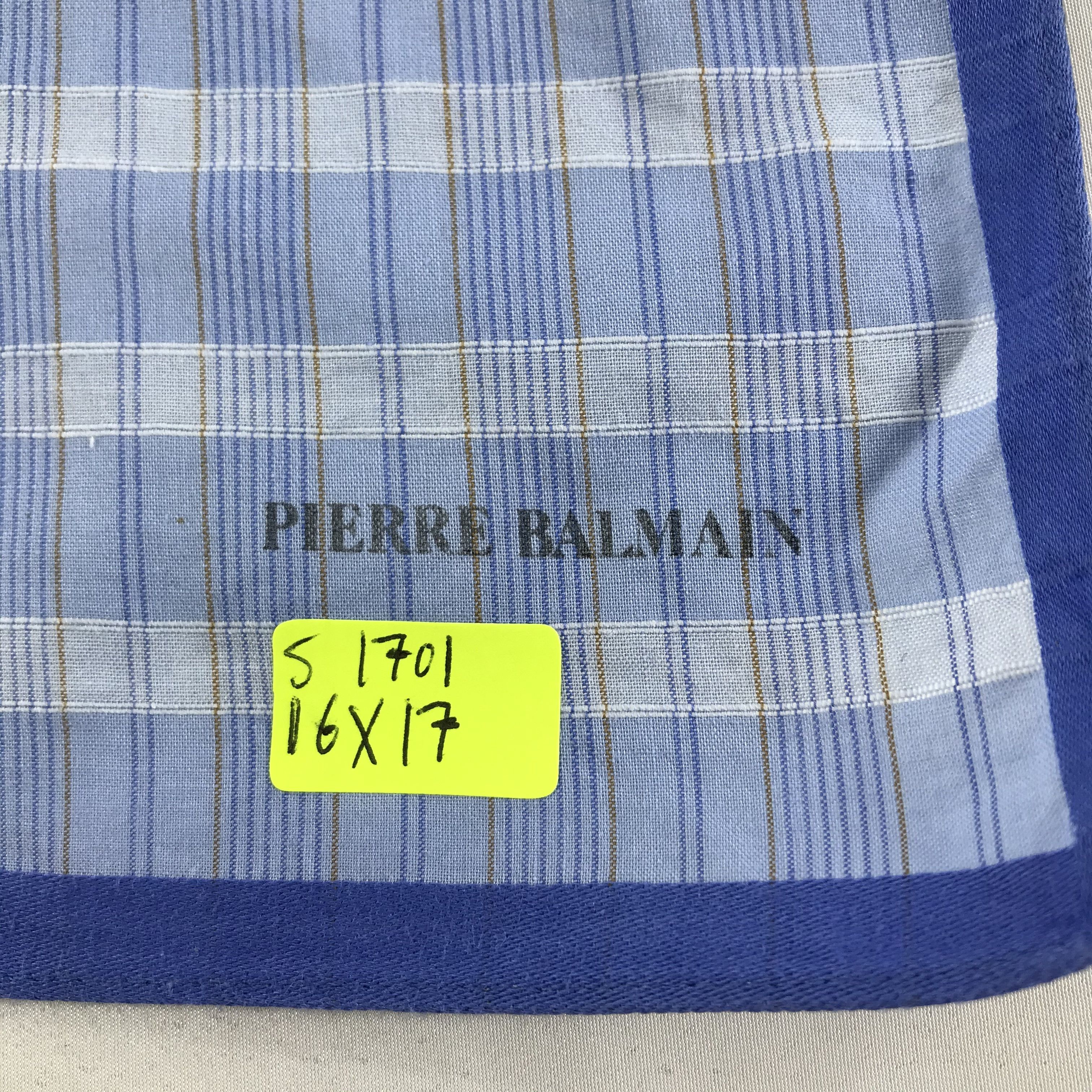 Pierre Balmain × Vintage Pierre Balmain Bandana / Handkerchief / Neckerchief - S1701 Size ONE SIZE - 5 Thumbnail