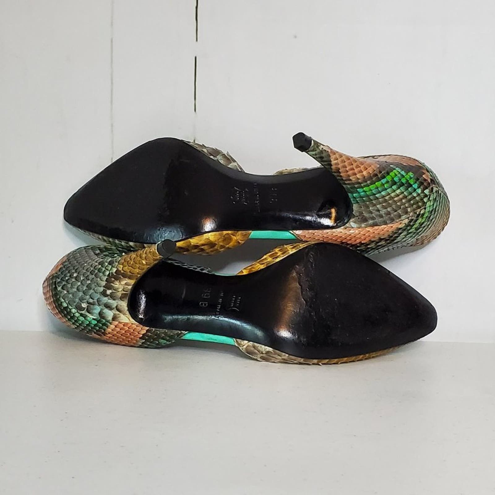 Designer Mary Popps by Antonio da Pescara Shoes 39B Size US 9 / IT 39 - 8 Thumbnail