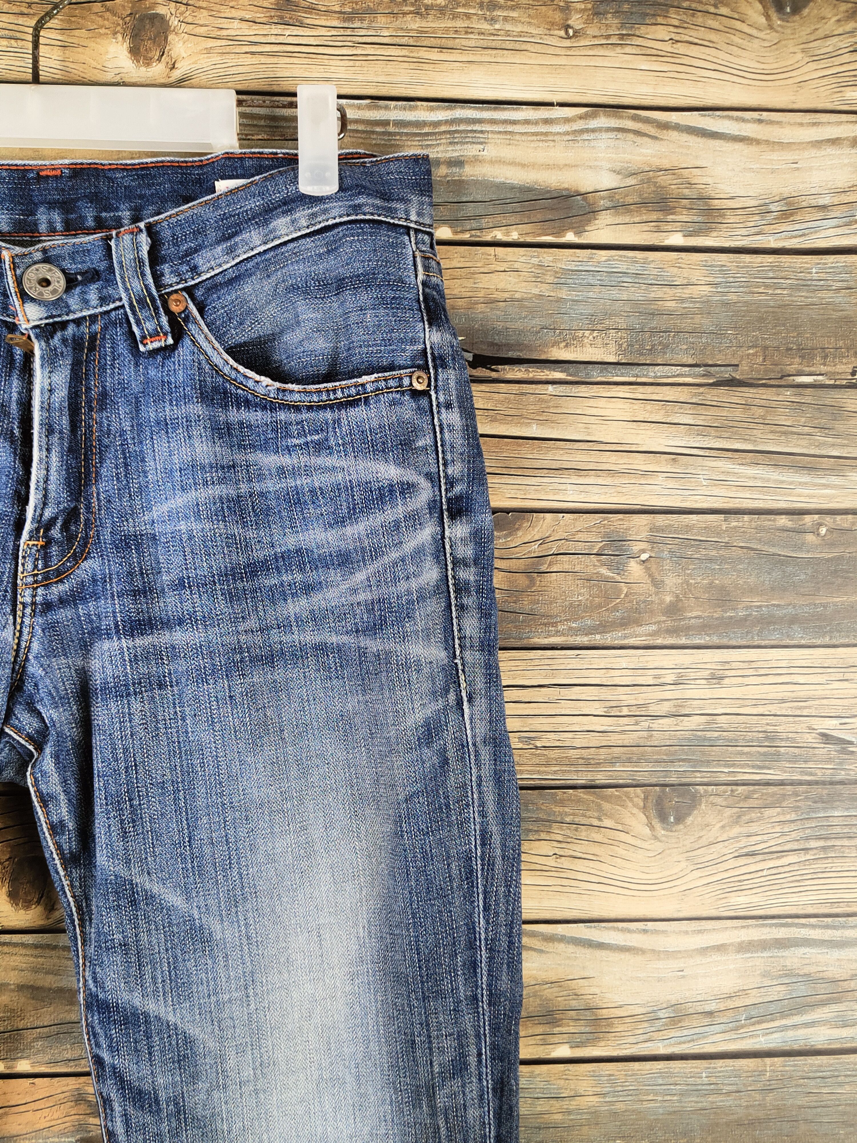 Levi's Levi's Blue Distressed Ripped Jeans #S2925 Size US 31 - 5 Thumbnail