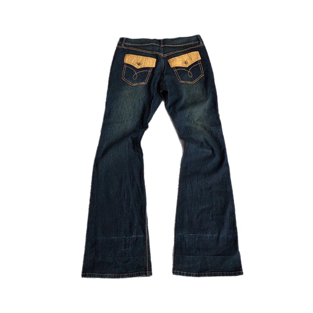 20471120 × Beauty Beast × Hysteric Glamour 😈flare jeans japanese retropunk style Size US 32 / EU 48 - 1 Thumbnail