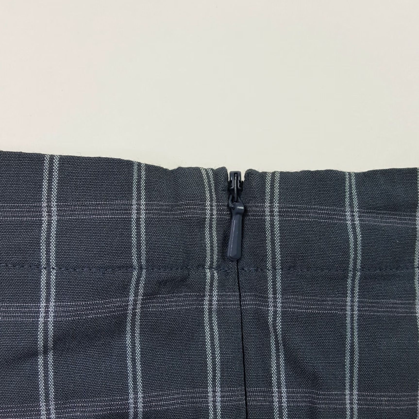 Vintage Alexa Sterling Skirt Womens Midi Mini Short Pencil Plaid Blue Golf Tennis Size M Size 32" / US 10 / IT 46 - 5 Thumbnail