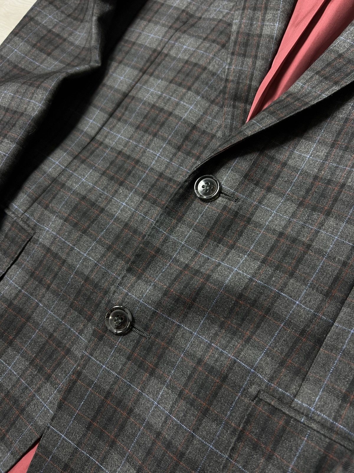 Suitsupply SUITSUPPLY Pure Wool Super 120’S Checked Blazer Jacket Sz 38 Size 38R - 11 Thumbnail