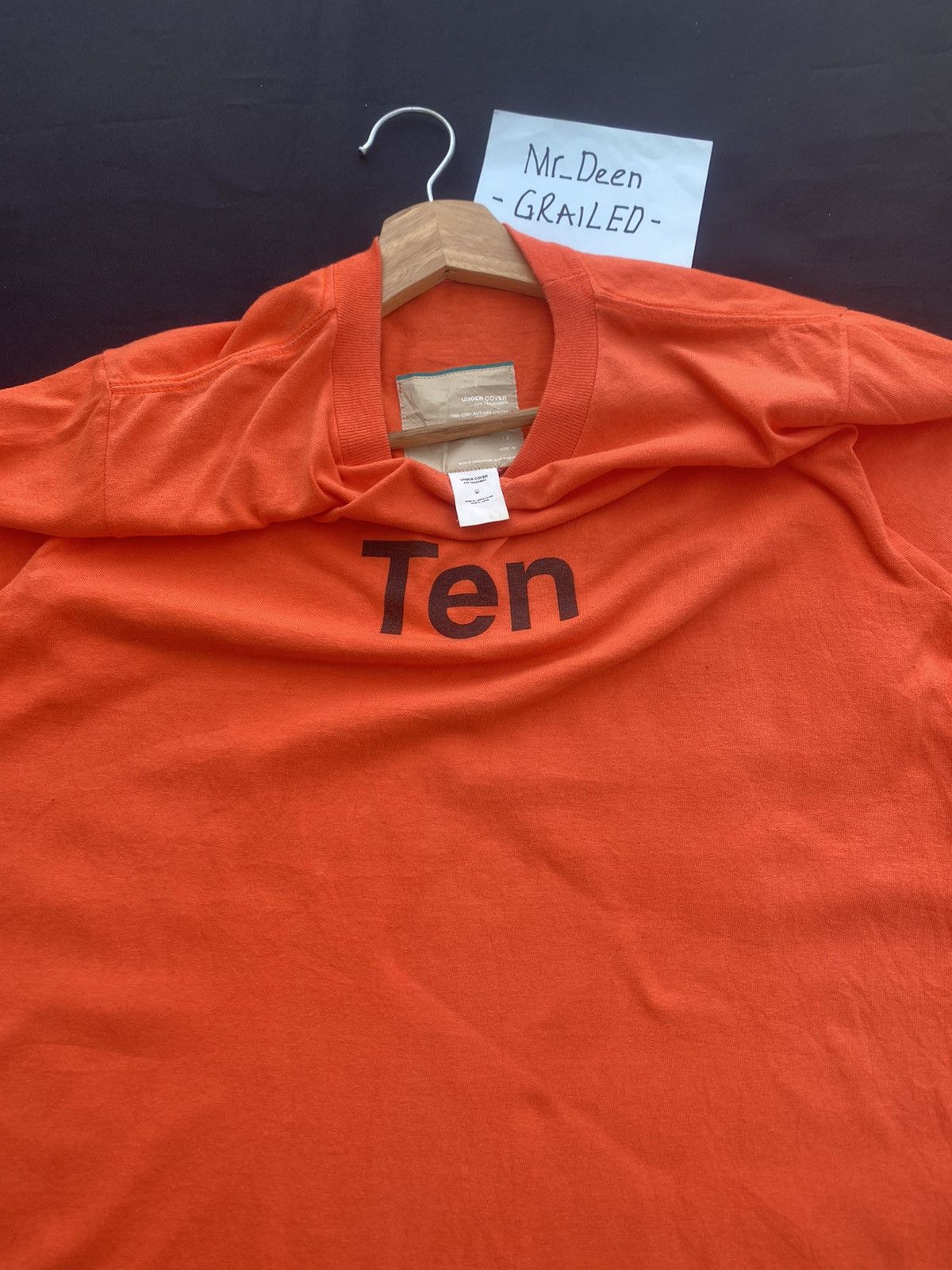 Undercover Rare Undercover 1999-2000 Autumn Winter Ten Tshirt Size US M / EU 48-50 / 2 - 15 Thumbnail