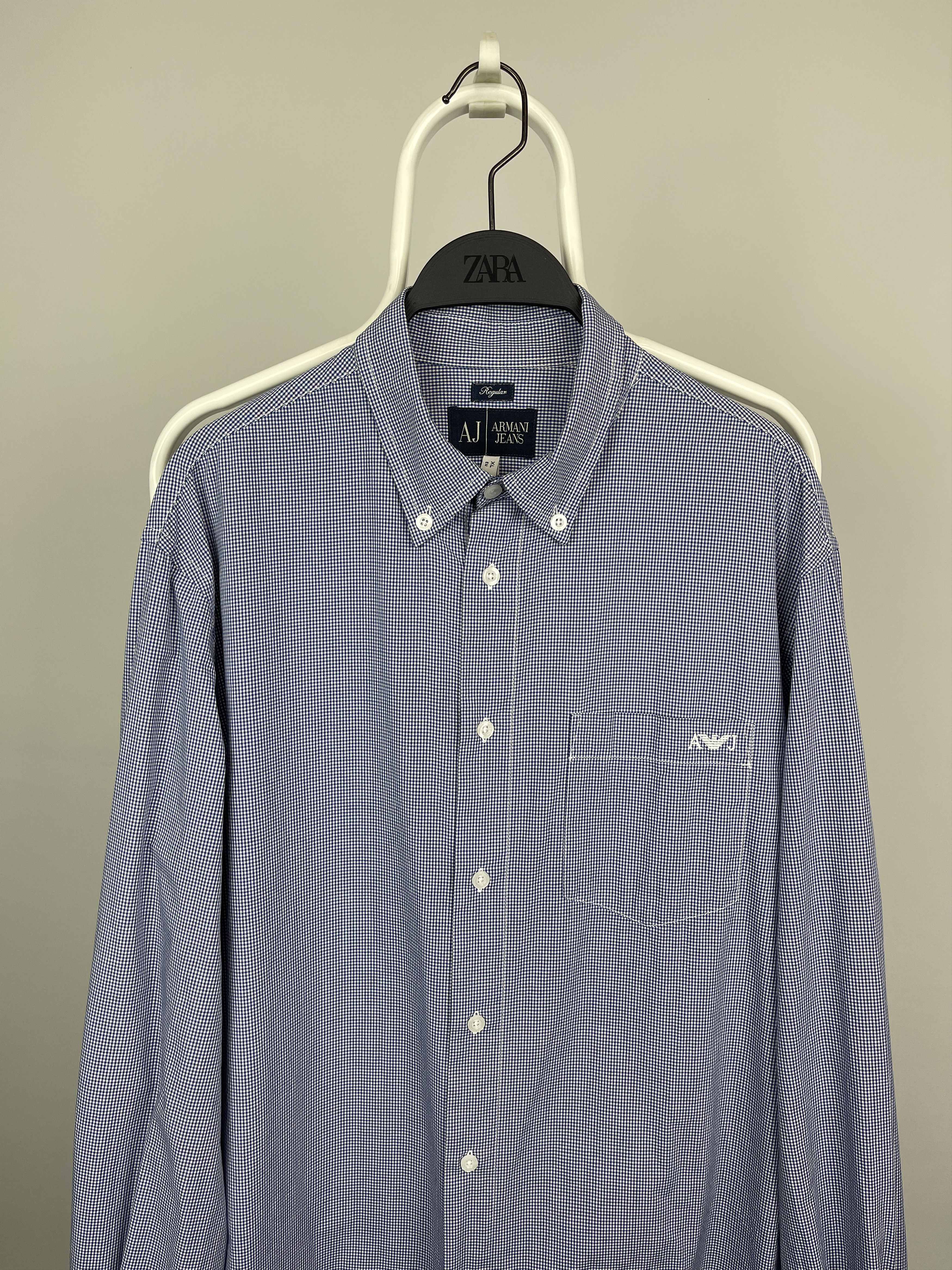 Armani Armani jeans shirt men button ups cotton L XL Size US L / EU 52-54 / 3 - 2 Thumbnail