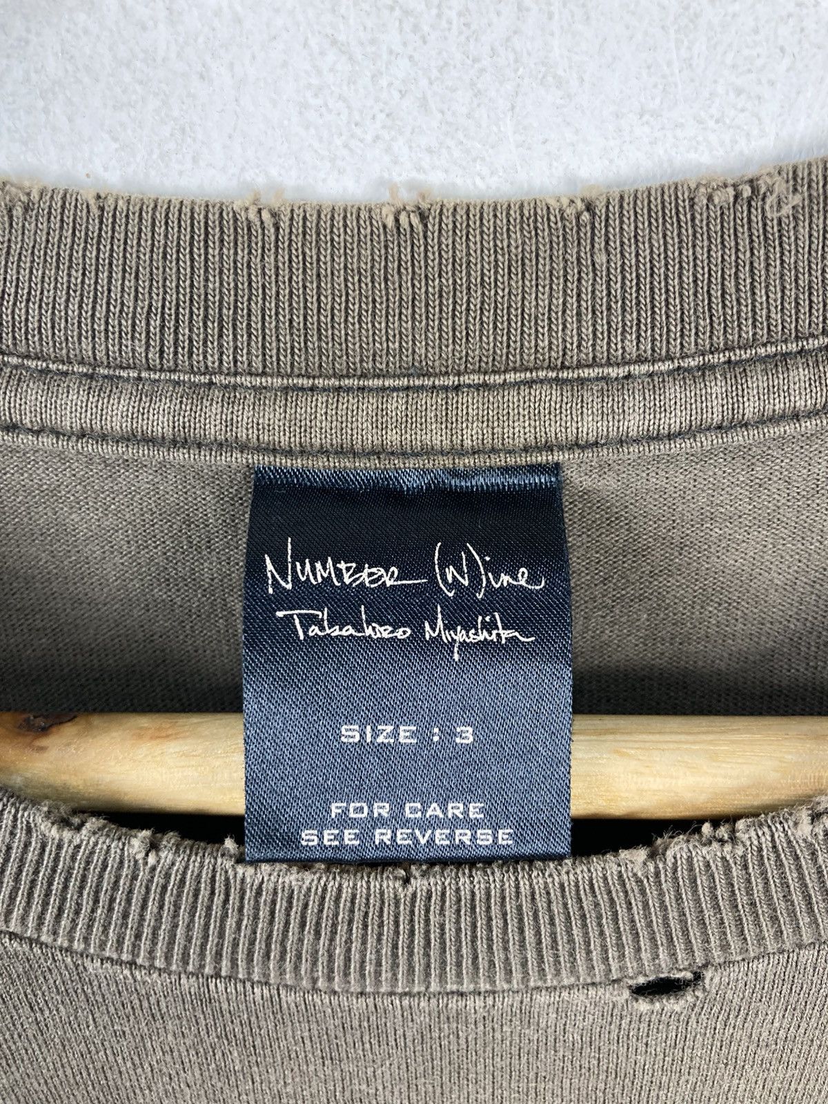 Number (N)ine Archived Number Nine SS06 Mthrfckr Fuck You Distressed Faded Size US M / EU 48-50 / 2 - 5 Thumbnail