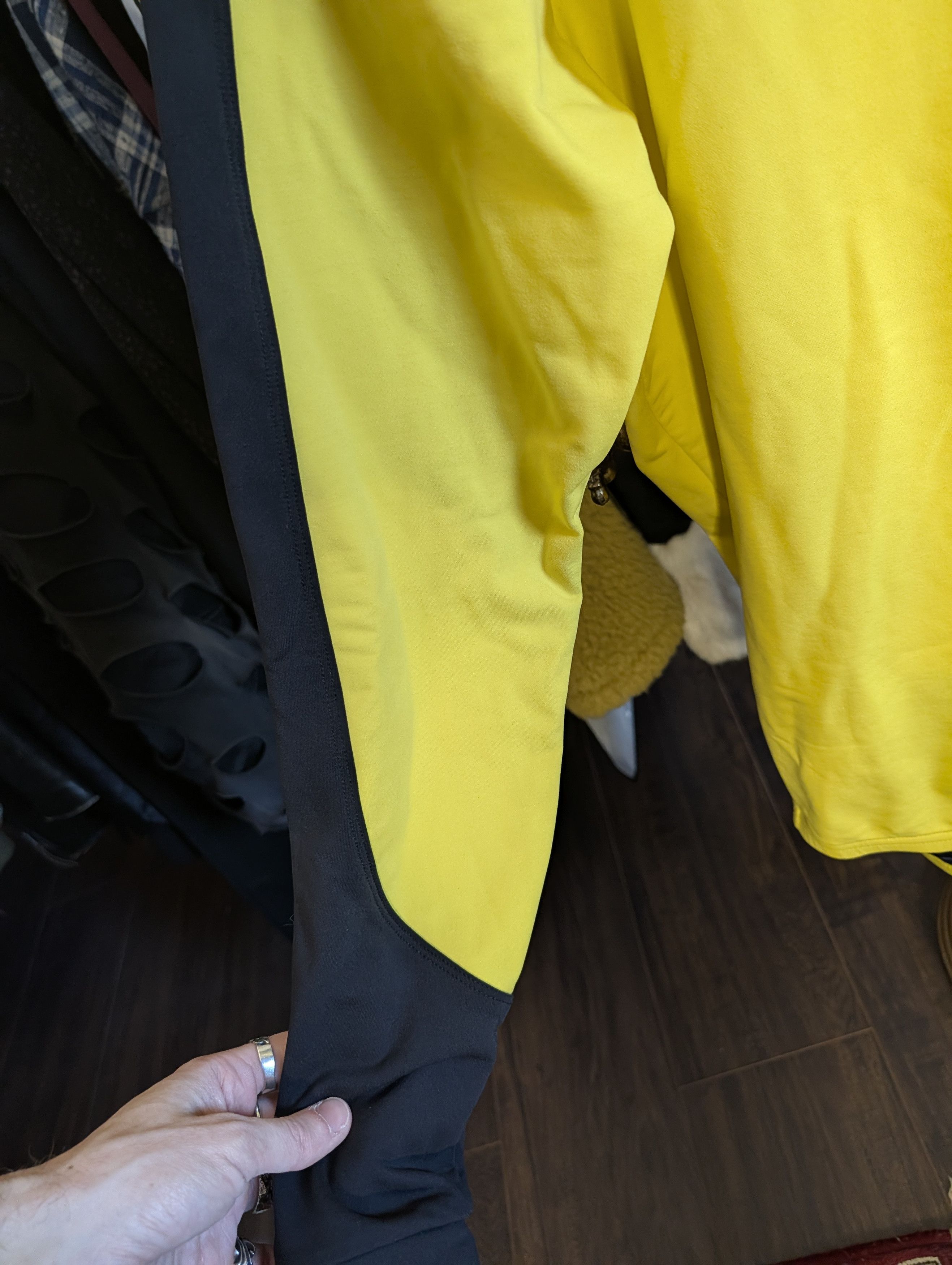 Canari VTG MiUSA Yellow L/S 1/4 Zip Yellow Logo Cycling Jersey Size US L / EU 52-54 / 3 - 8 Thumbnail