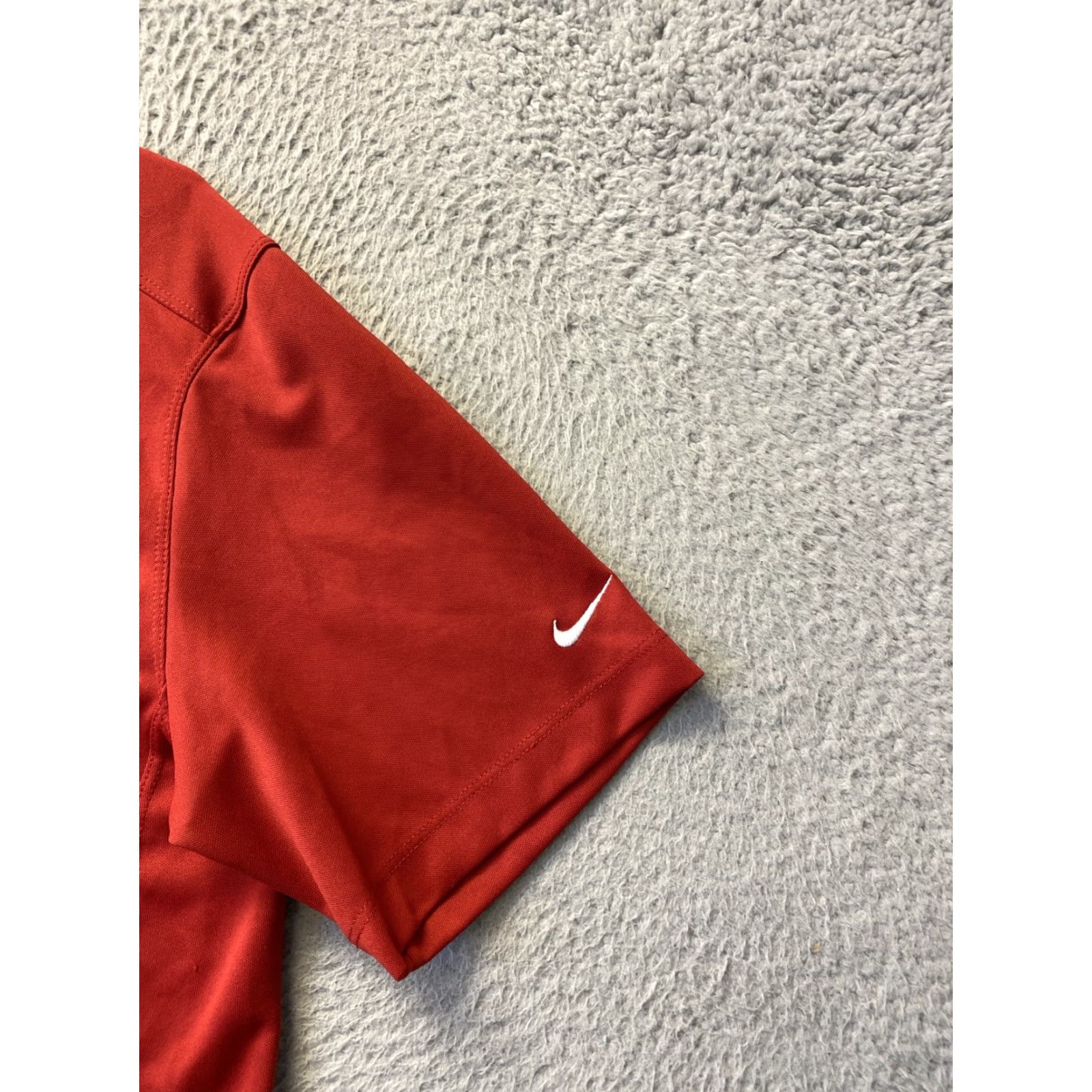 Nike Nike Golf Polo Shirt Mens M Red Dri-Fit Tour Performance /33-76 Casual Sports Size US M / EU 48-50 / 2 - 2 Thumbnail