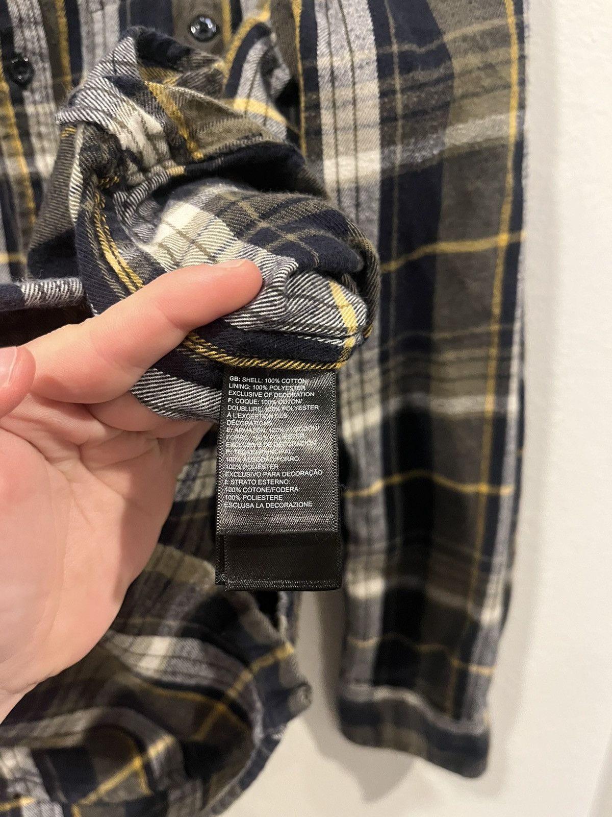 The North Face The North Face Men’s Blue Plaid Flannel Button Shir Size US M / EU 48-50 / 2 - 4 Thumbnail