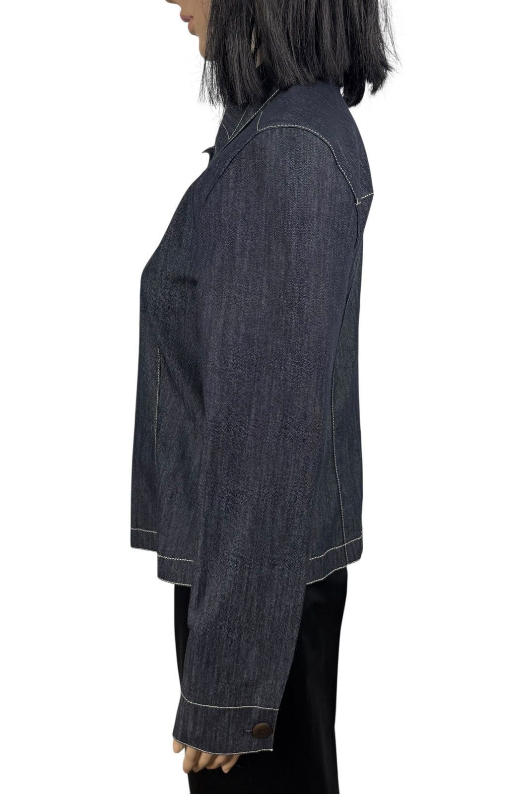 Other Sassenbach Denim Cotton Jacket Button Up size DE34 IT40 Size S / US 4 / IT 40 - 5 Thumbnail