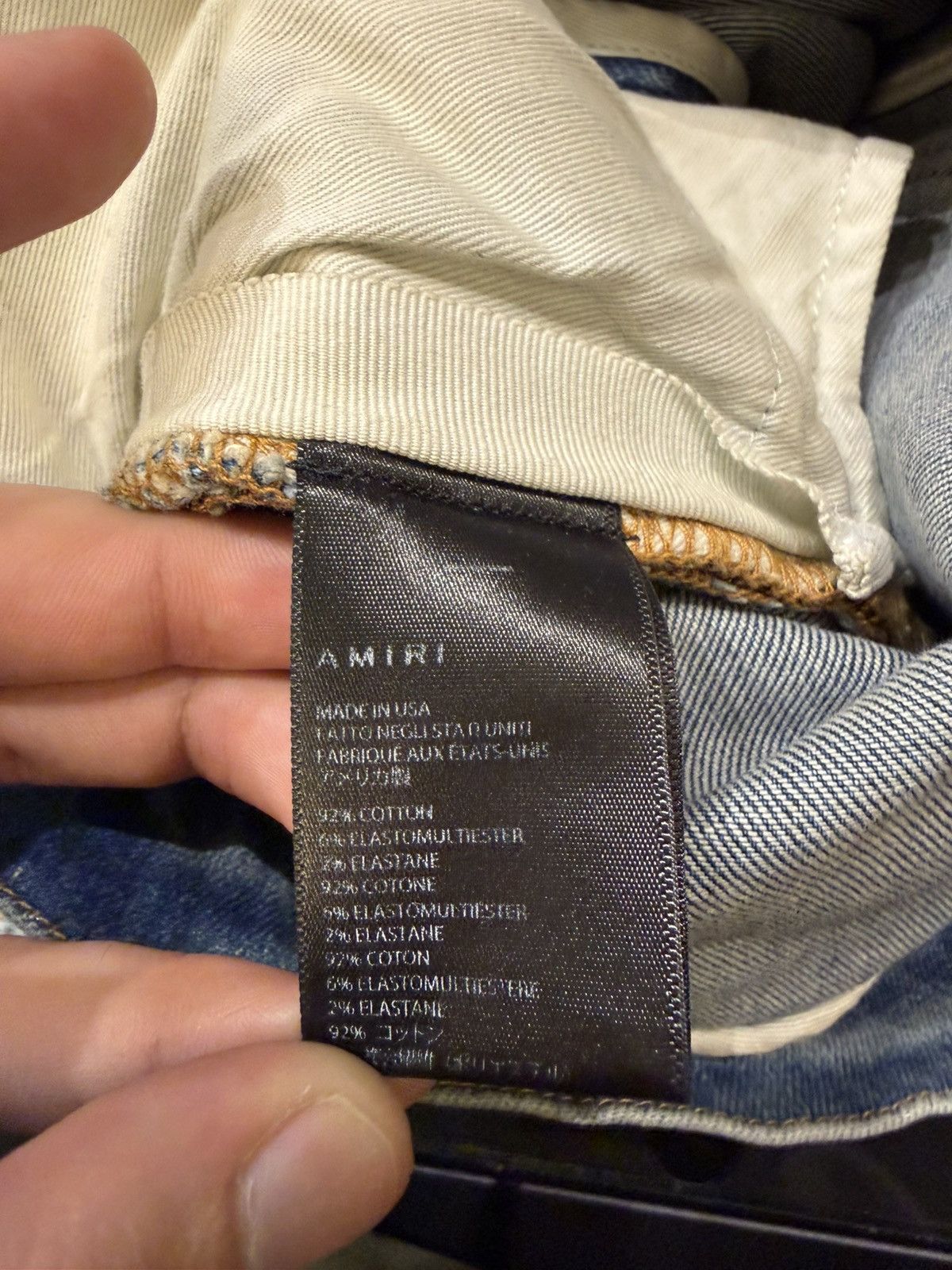 Amiri Amiri MX2 Velvet PJ Denim Jeans Size US 36 / EU 52 - 4 Thumbnail