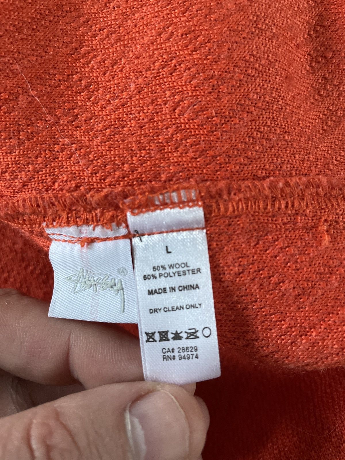 Stussy Stüssy Textured Wool CPO LS Shirt Size US L / EU 52-54 / 3 - 4 Thumbnail