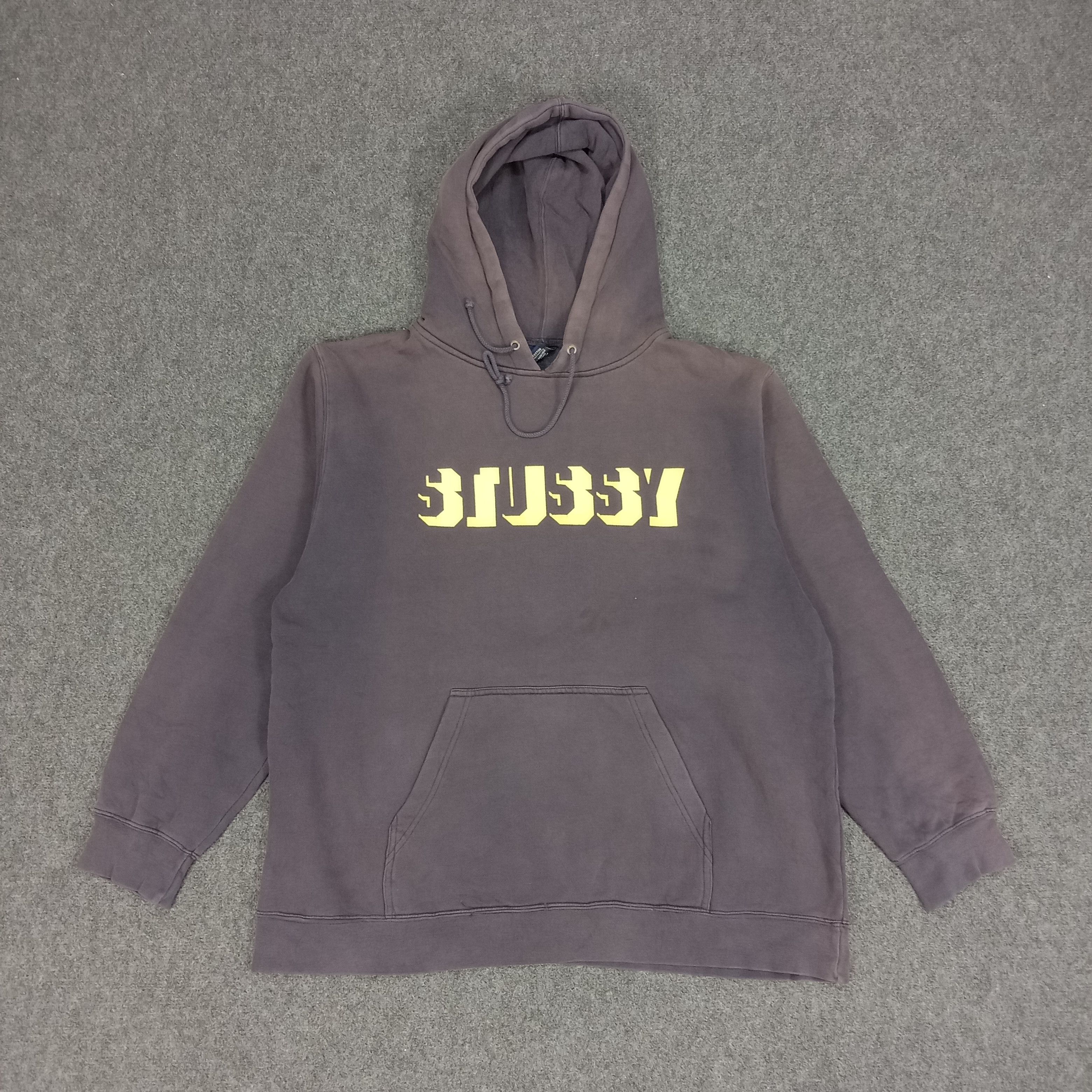 Stussy × Vintage Stussy American Streetwear Style Hoodies Size US XL / EU 56 / 4 - 1 Thumbnail