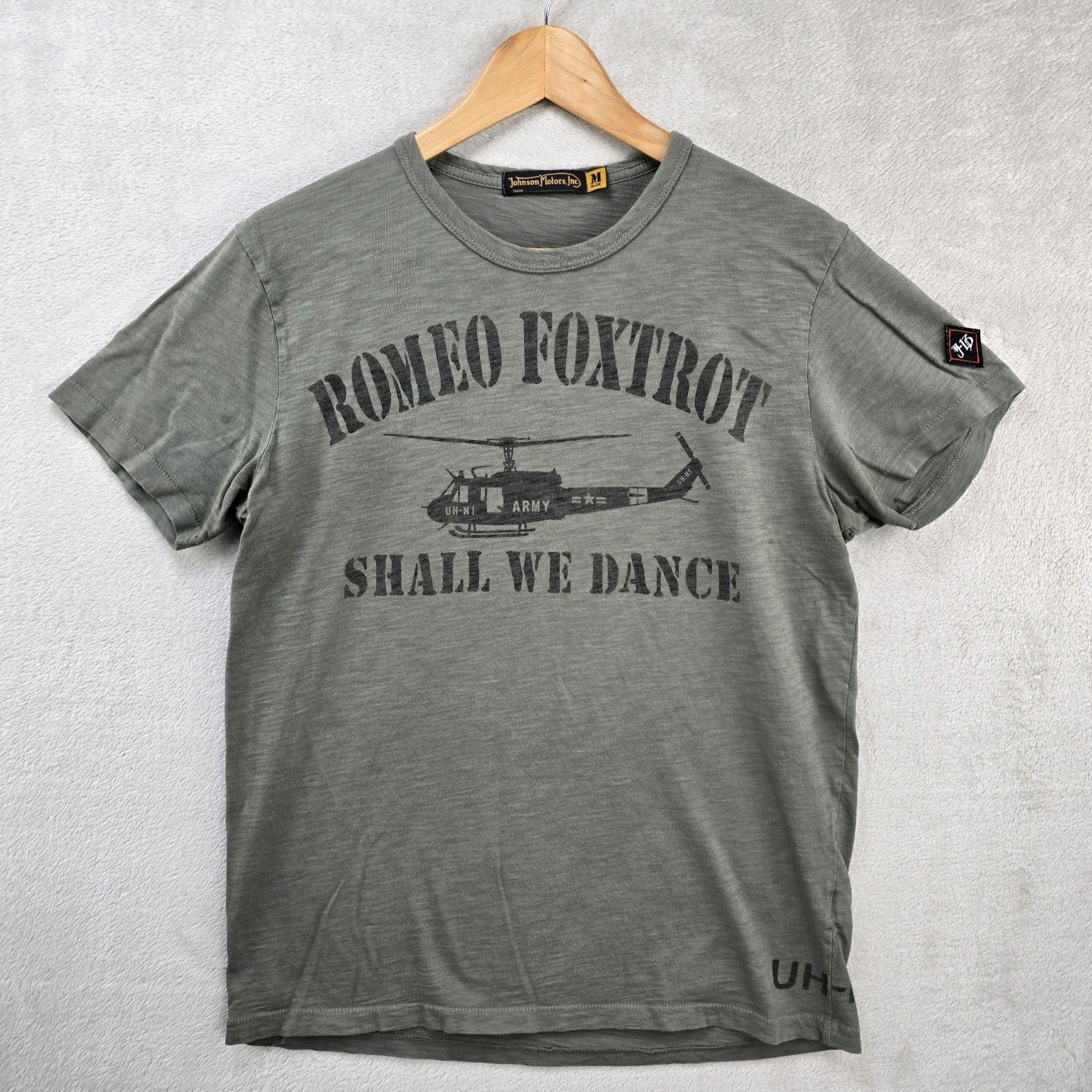 Other Johnson Motors Shirt Medium Helicopter Romeo Foxtrot FLAWS Size US M / EU 48-50 / 2 - 1 Thumbnail