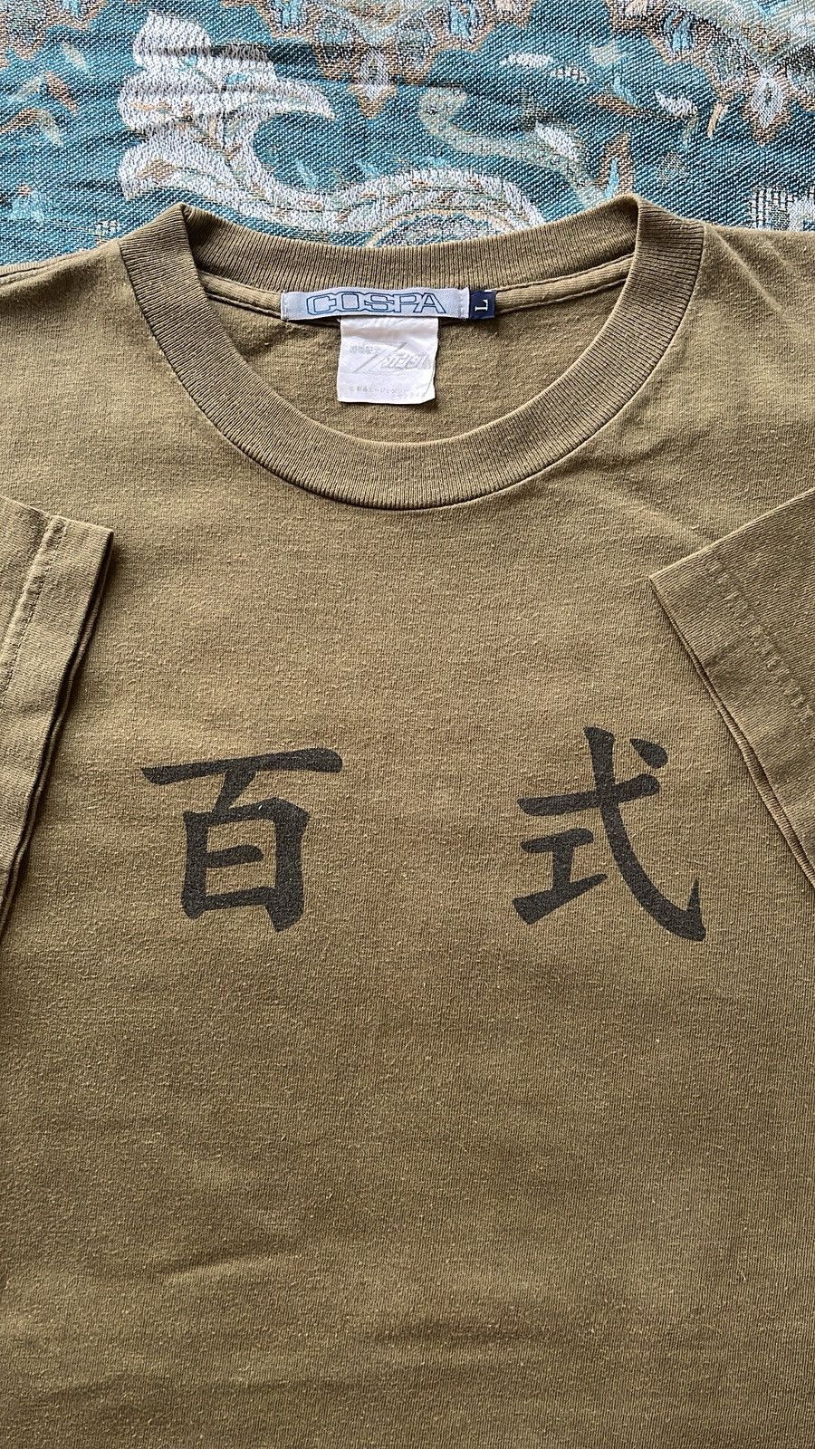 Anime Vintag Gundam Hyaku Shiki Anime T-Shirt Size US L / EU 52-54 / 3 - 2 Thumbnail