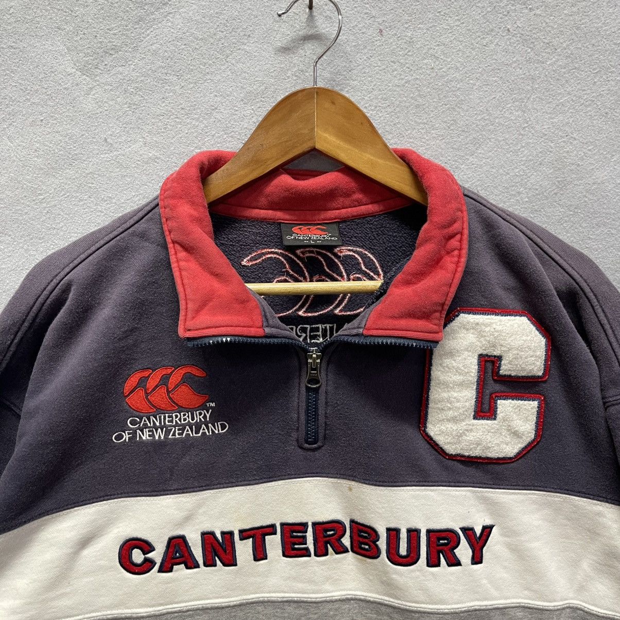 Canterbury of New Zealand Canterbury of New Zealand Steinlager Quarter Zip Sweatshirt Size US L / EU 52-54 / 3 - 2 Thumbnail