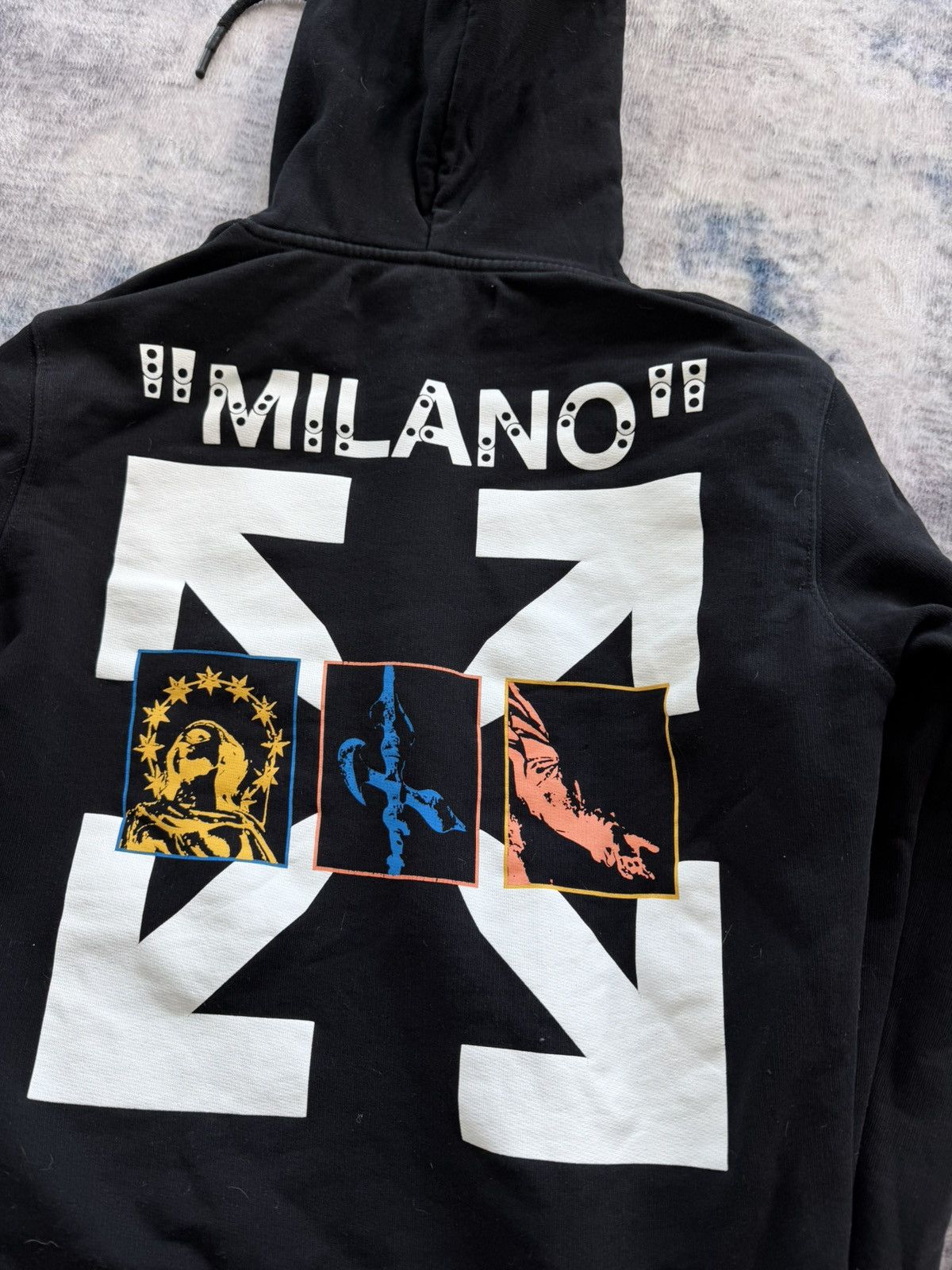 Off-White Off-White Black Hoodie Size US XS / EU 42 / 0 - 3 Thumbnail