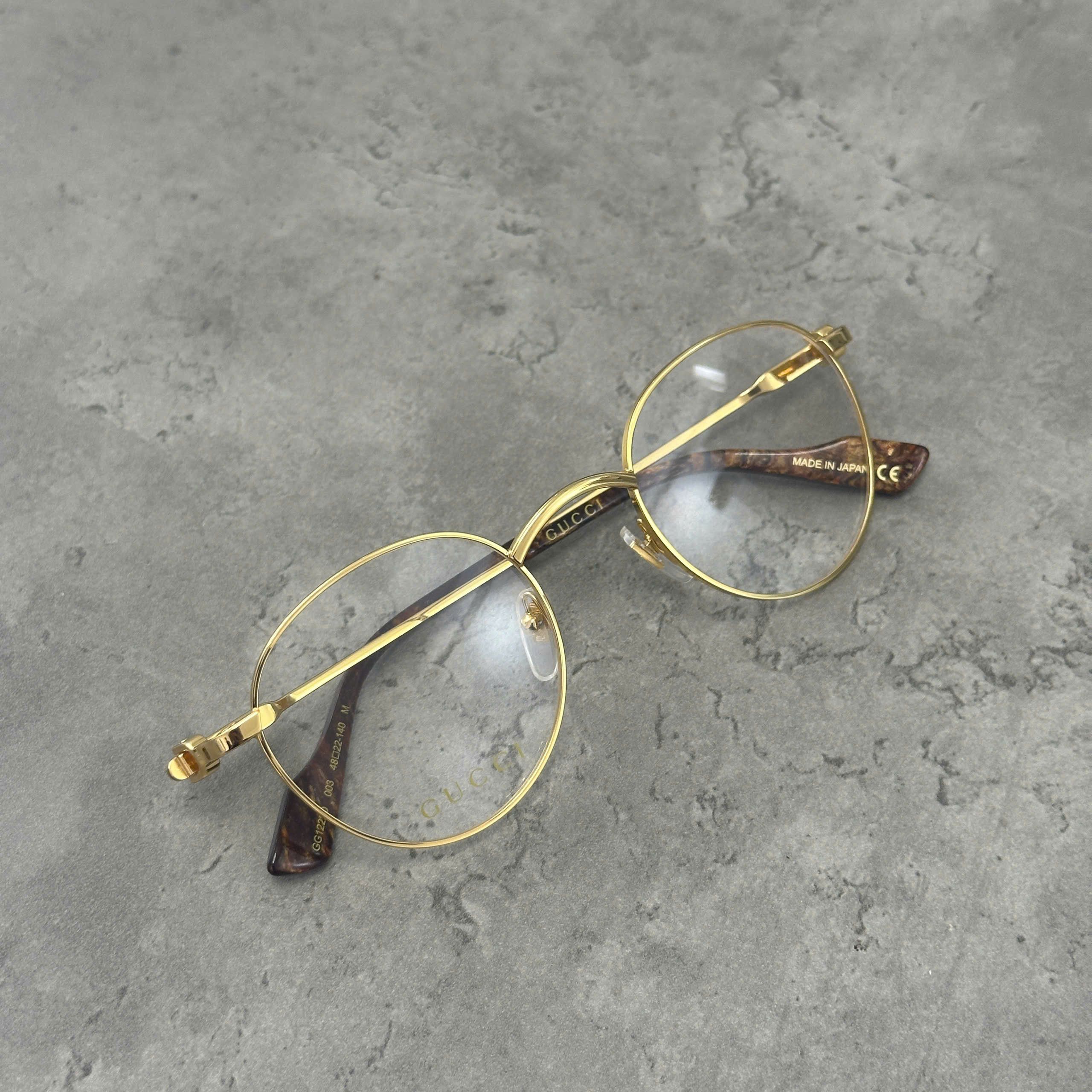 Gucci GUCCI GG1222O 003 Sunglasses GOLD Size ONE SIZE - 2 Thumbnail