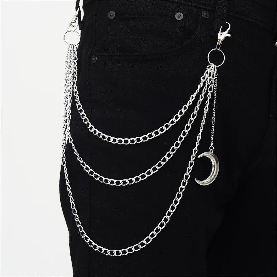 Jewelry Triple Layer Croissant Pant Chain Size ONE SIZE - 1 Thumbnail