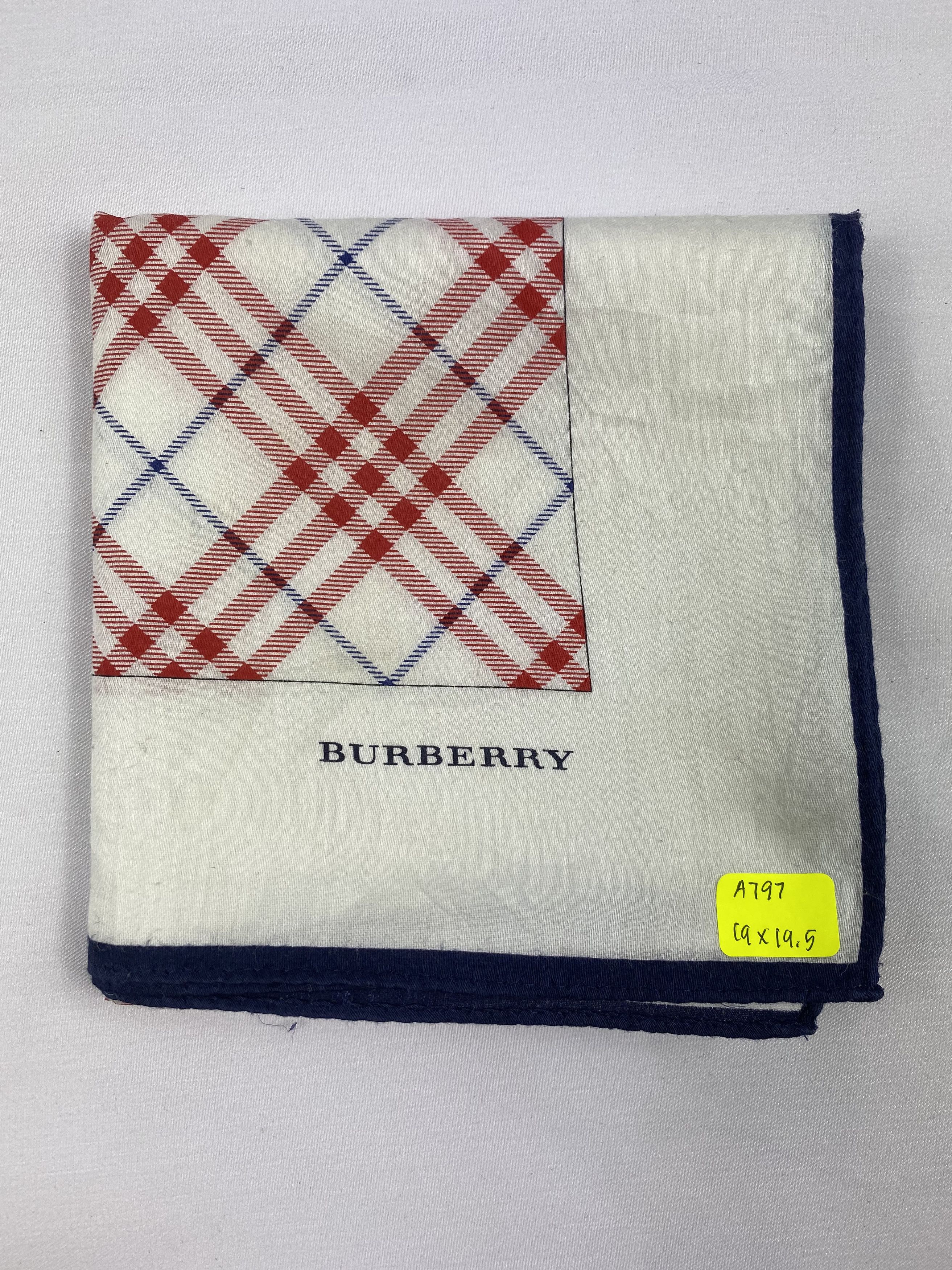 Burberry Burberry Handkerchief / Bandana / Neckerchief Size ONE SIZE - 6 Thumbnail