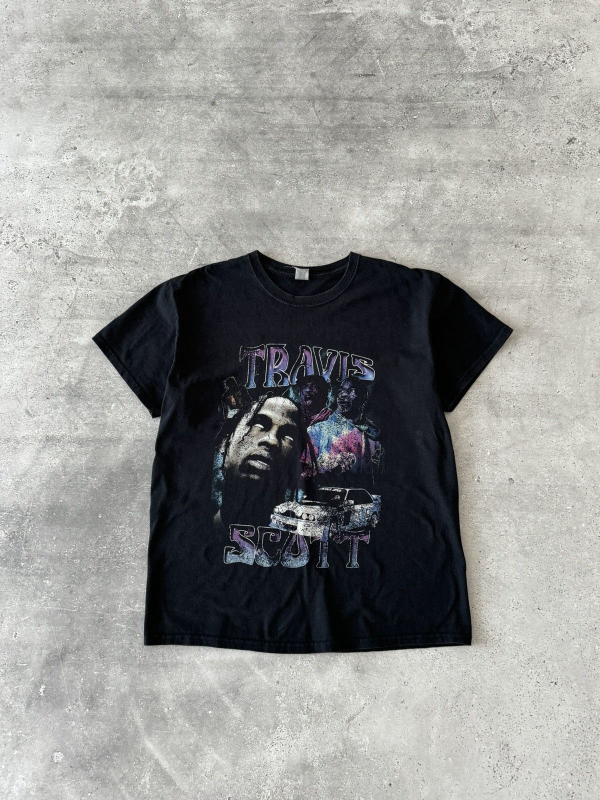 Rap Tees Travis Scott Hype Skate Rap Band T-Shirt Size US L / EU 52-54 / 3 - 1 Thumbnail