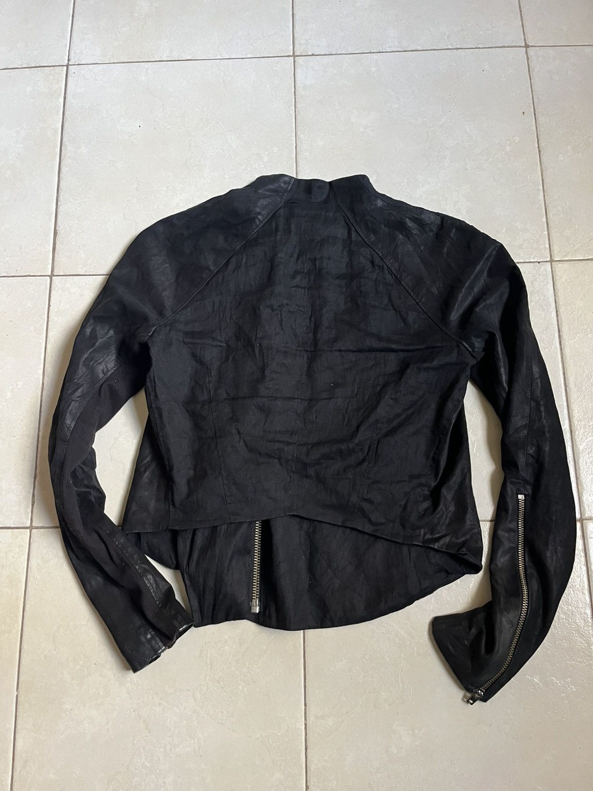 Helmut Lang Helmut lang asymmetric leather jacket Size M / US 6-8 / IT 42-44 - 11 Thumbnail