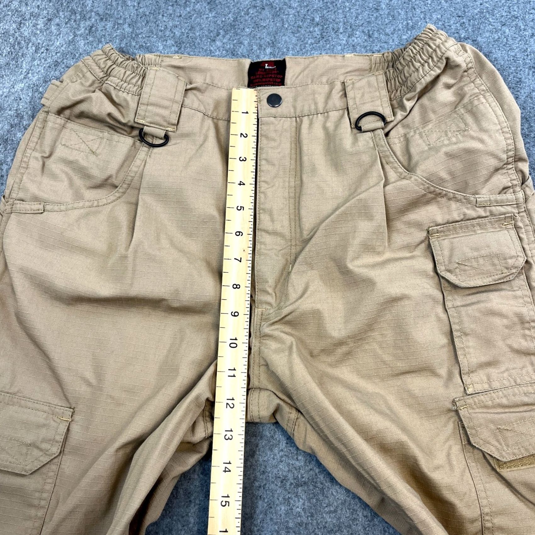 Vintage VINTAGE Niton Cargo Trousers Mens 32 Beige Straight Cargo Pant 5-Pocket Comfort Regular Modern Military Style Mens Size US 32 / EU 48 - 5 Thumbnail