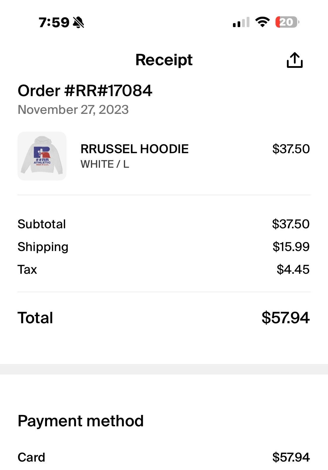 Other KANKAN RRUSSEL HOODIE Size US L / EU 52-54 / 3 - 4 Thumbnail