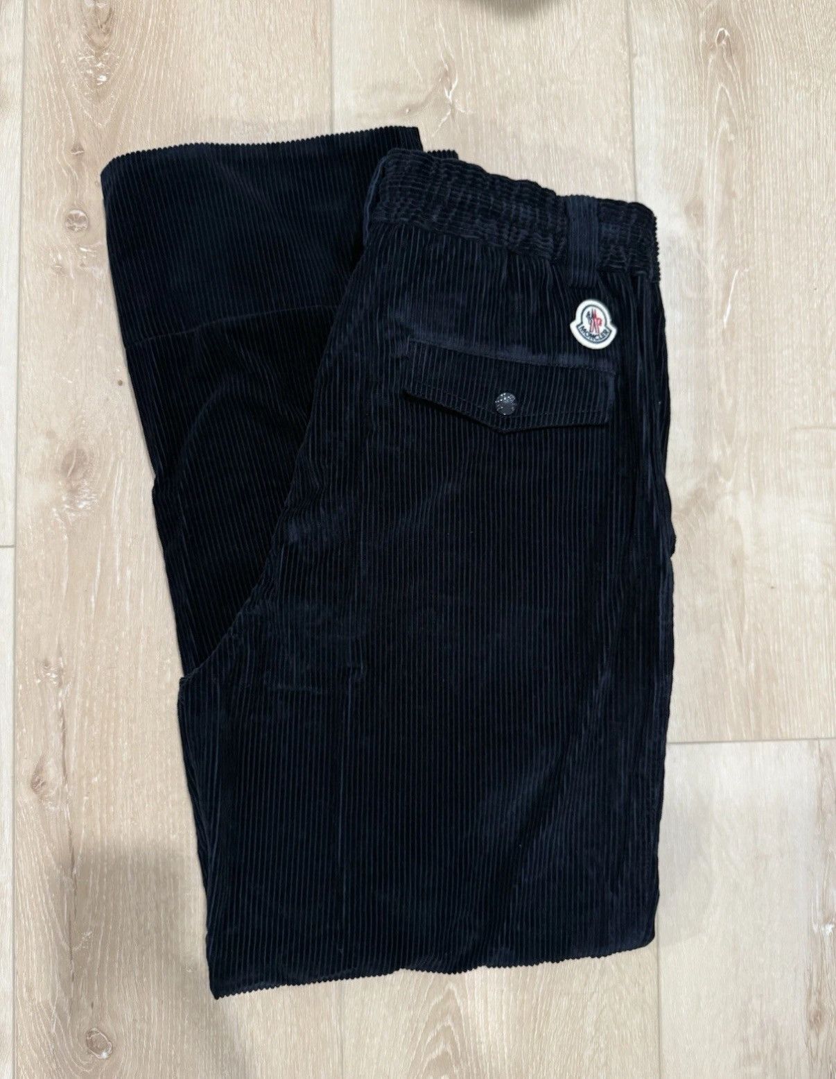 Moncler Moncler Drawstring Stretch Trousers Men’sDark Blue48 IT US M Size US 32 / EU 48 - 2 Thumbnail