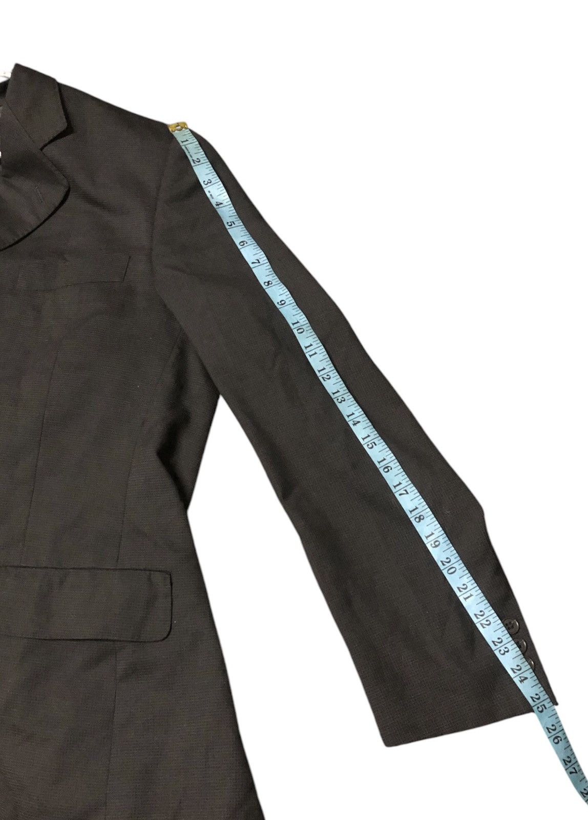 Designer × Yohji Yamamoto Vintage Blazer A.A.R Durban Yohji Yamamoto Size 42L - 19 Thumbnail