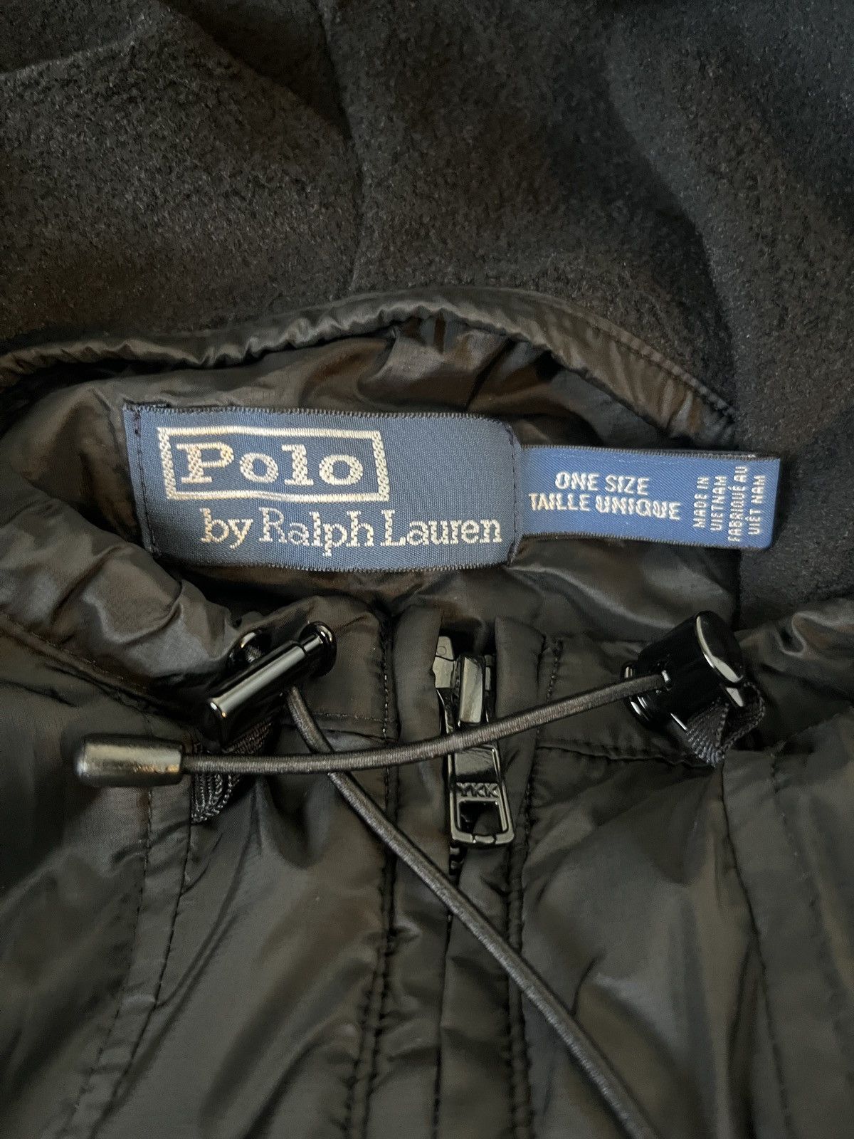 Polo Ralph Lauren Polo Ralph Lauren Black Snow Beach Poncho One Size Size US XXL / EU 58 / 5 - 5 Thumbnail