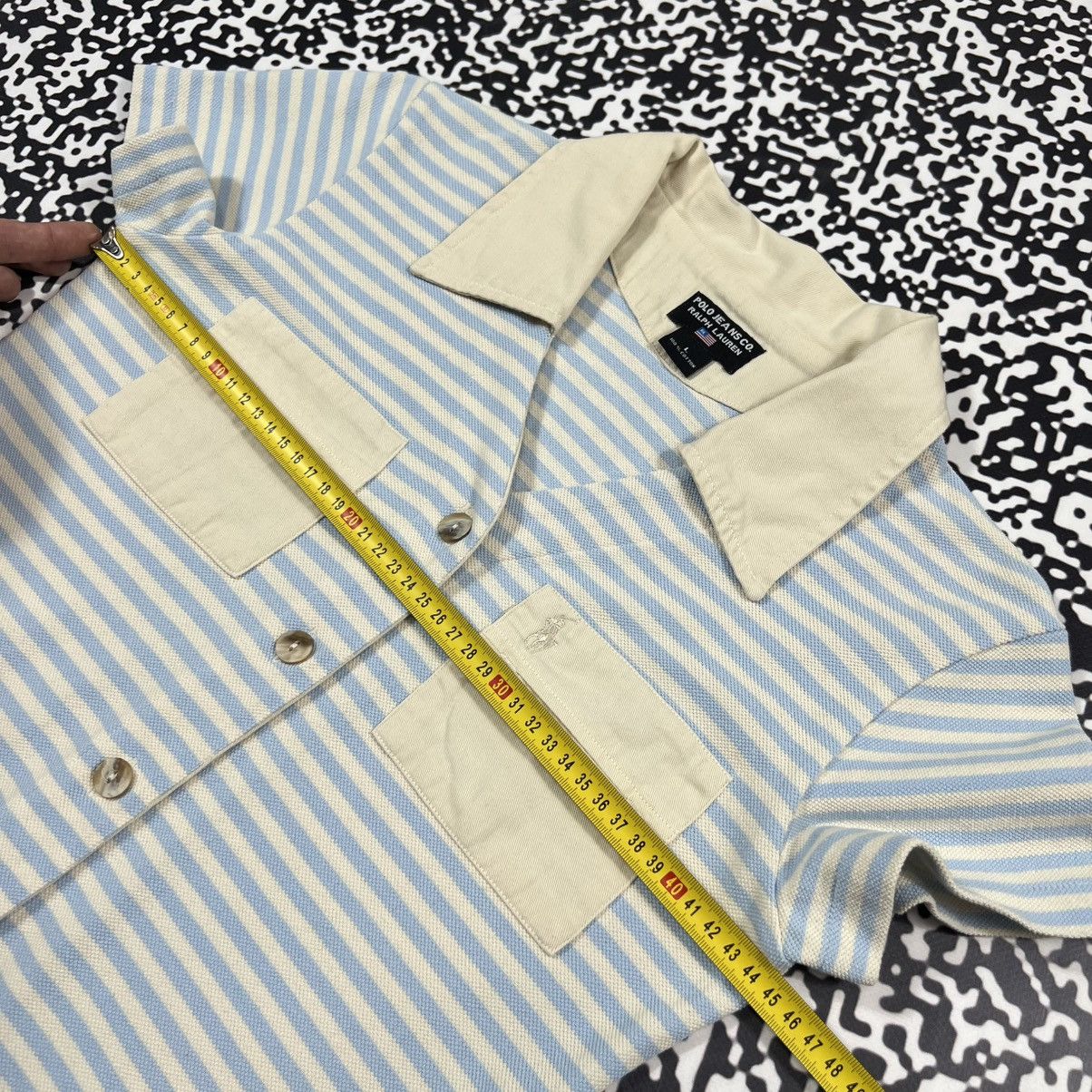 Polo Ralph Lauren Vintage 00s Polo Ralph Lauren Striped Retro Style T-shirt Size L / US 10 / IT 46 - 18 Thumbnail