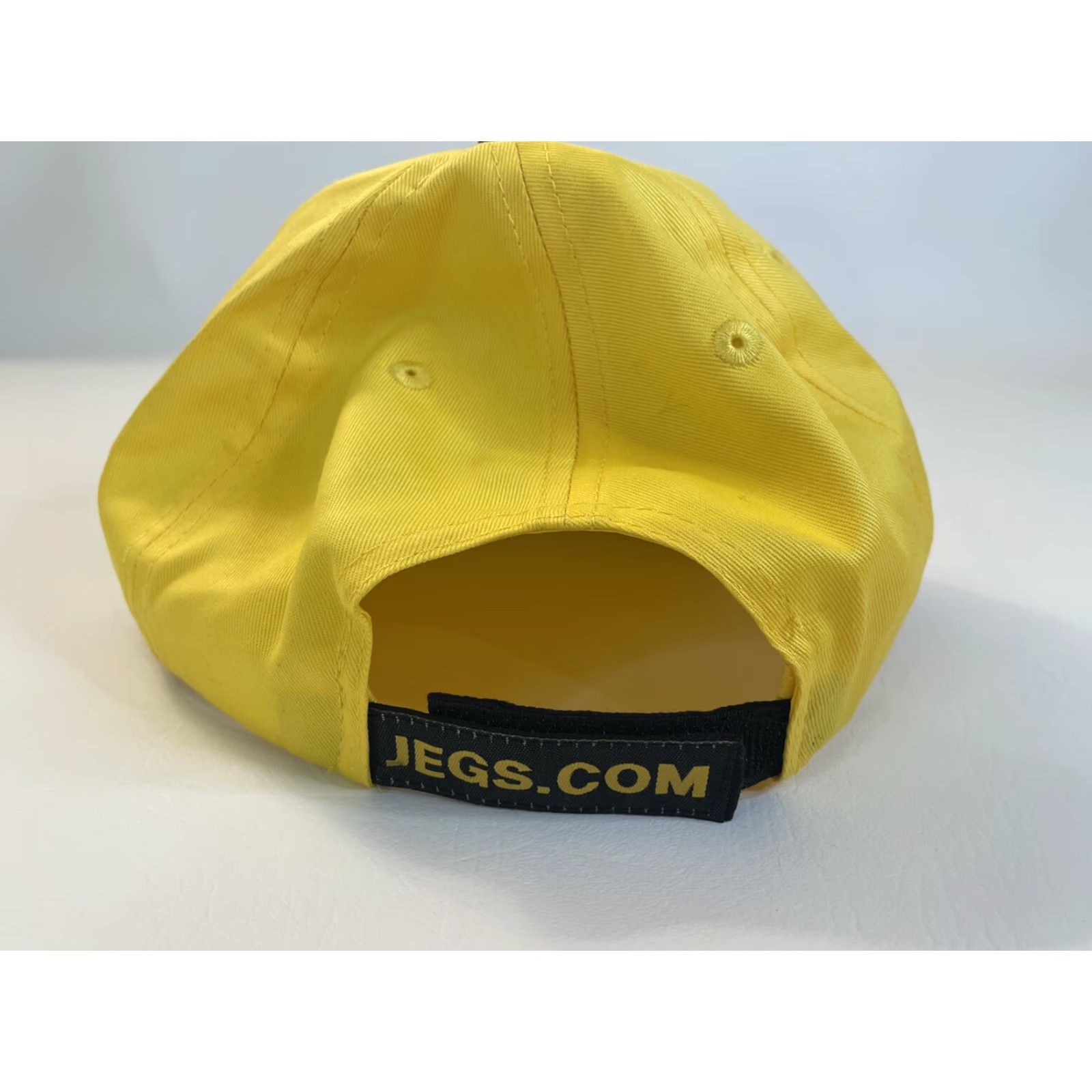 Vintage VINTAGE JEGS Racing Baseball Cap Men Adjustable Cotton Yellow/Black Cars 90s Size ONE SIZE - 6 Thumbnail